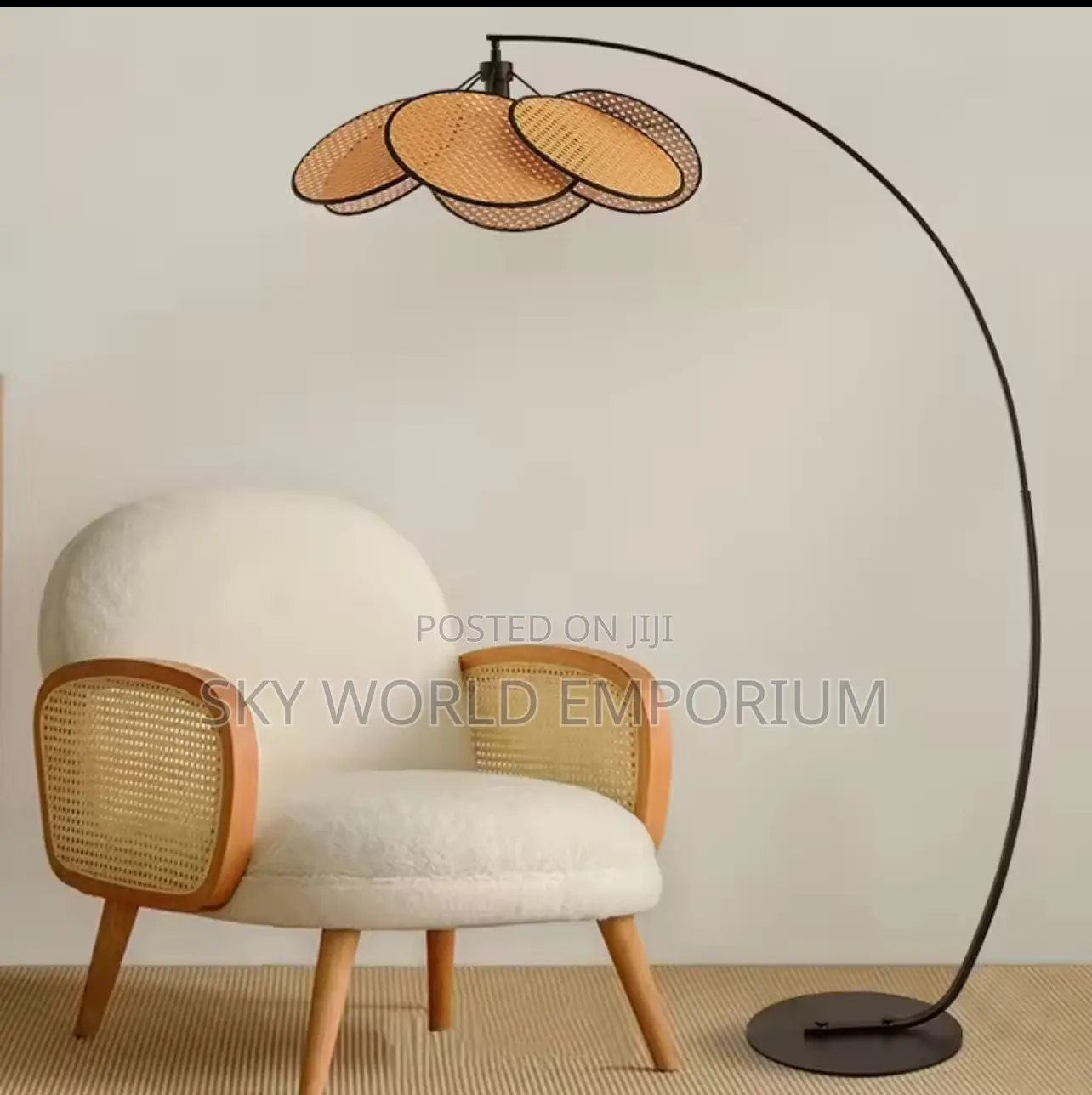 Floor Lamp Antique Japanese Style Retro Designer Art Lamp I