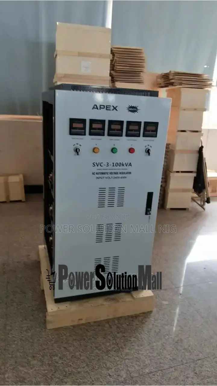 Apex 100kva 3-phase Servo Stabilizer