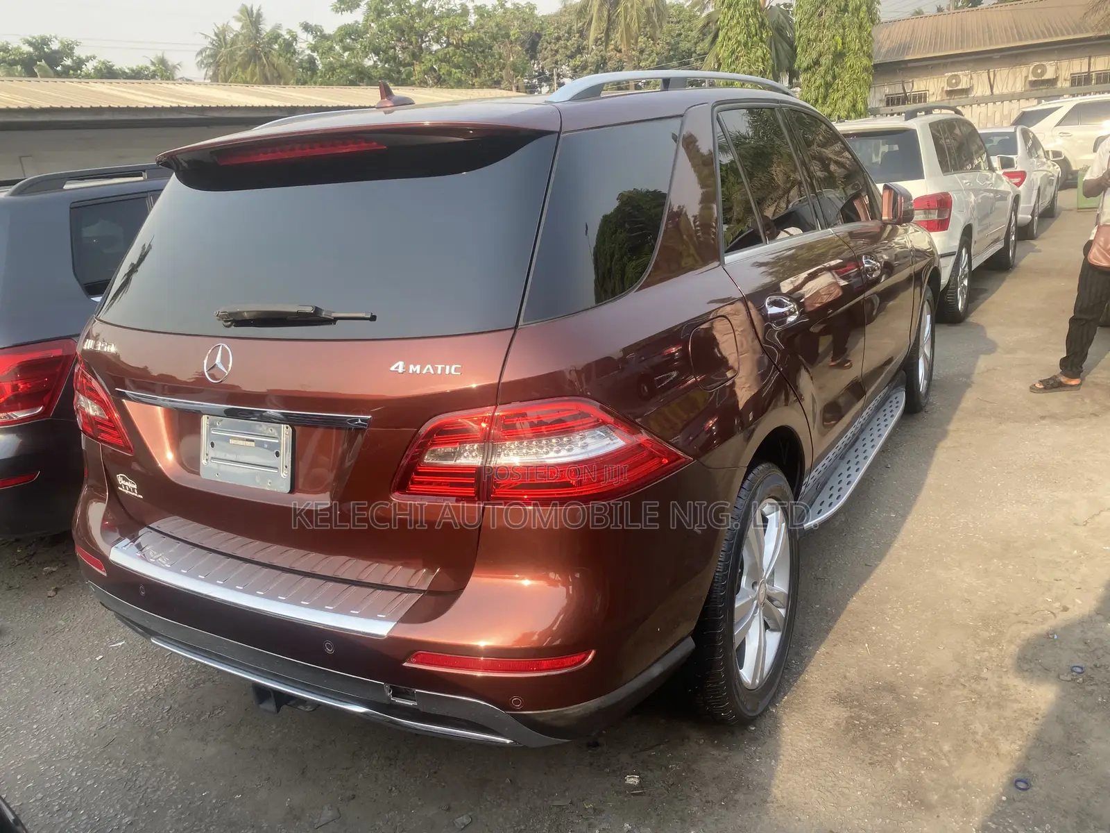 Mercedes-Benz M Class 2014 Red