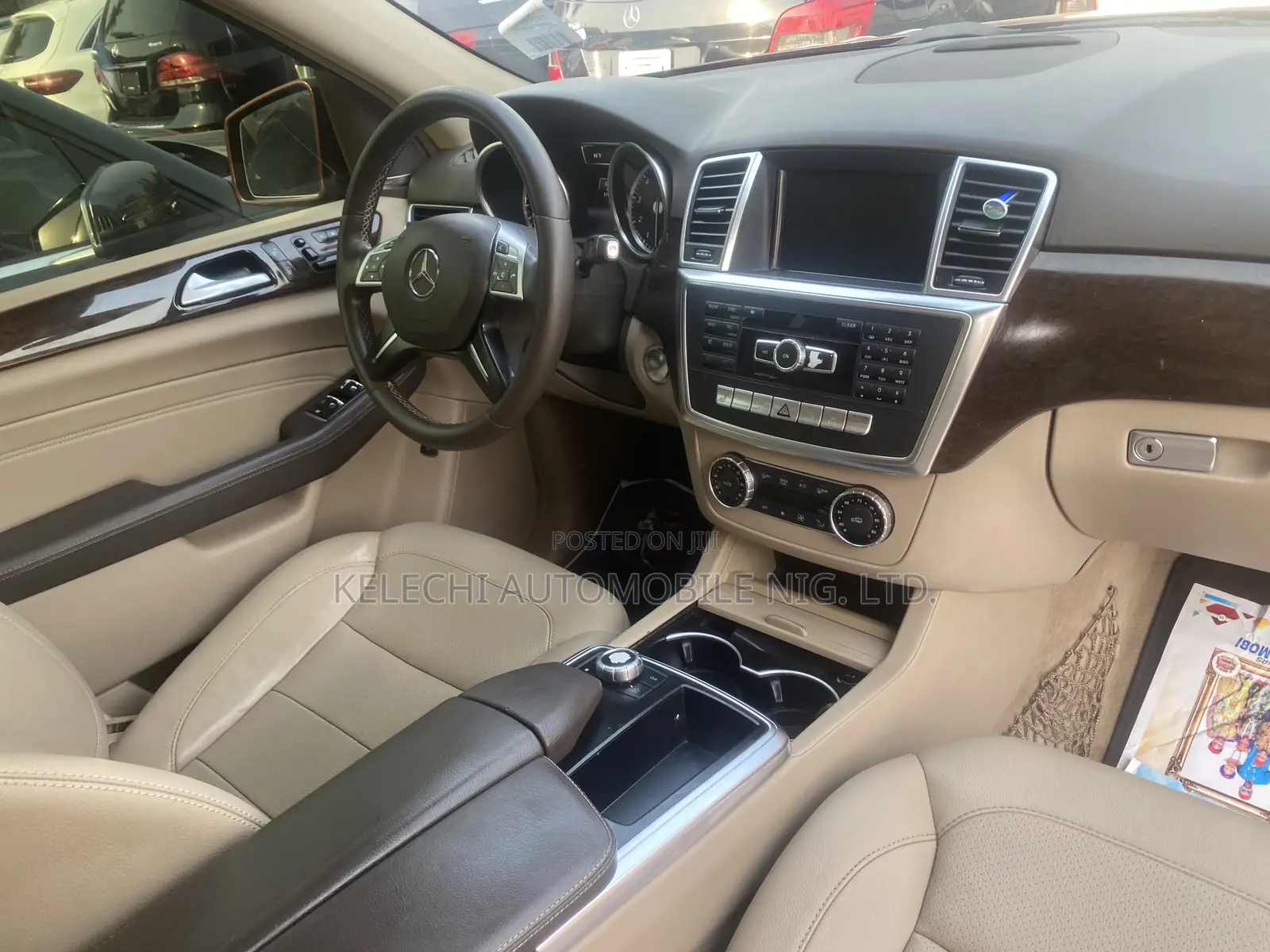 Mercedes-Benz M Class 2014 Red