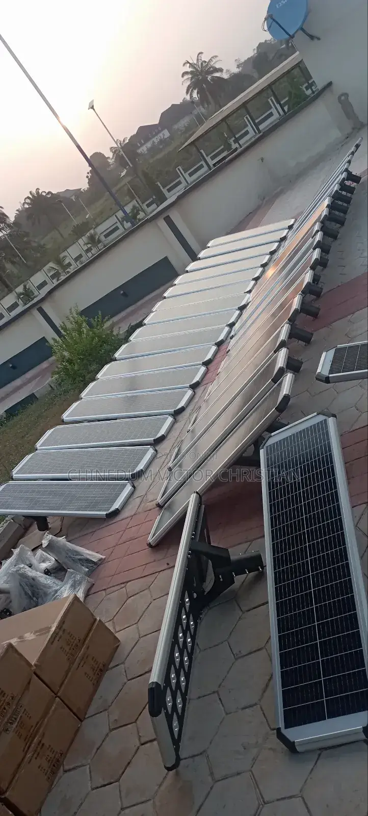 Solar Street Light Installation