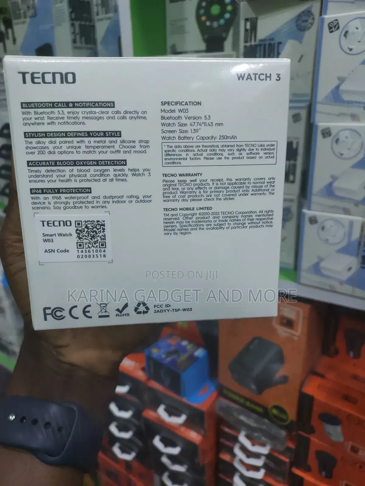 Tecno Smart Watch 3