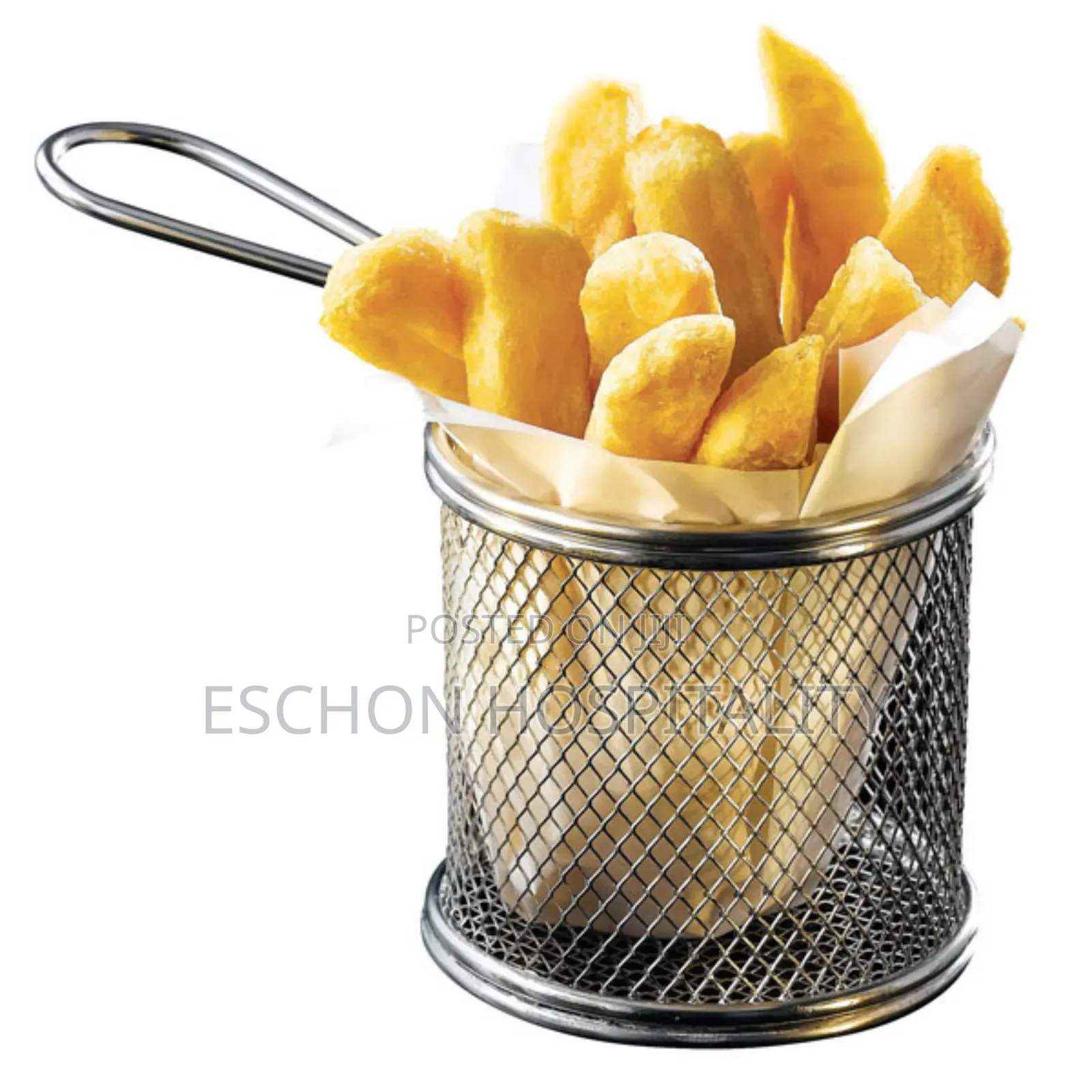 Chips French Fries Basket With Sauce Cup ( Medium)