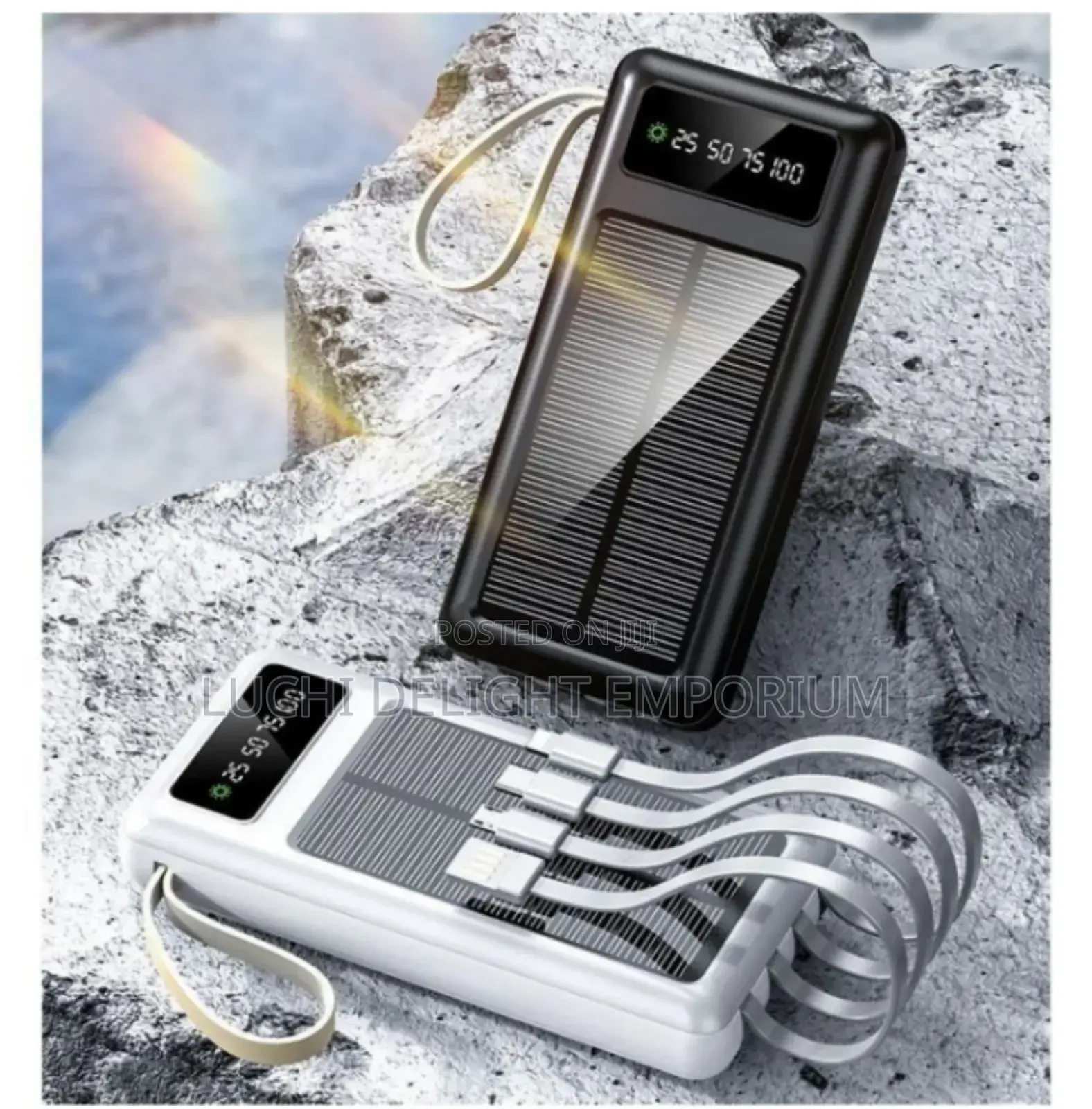 20000mah Original Solar Power Bank Display