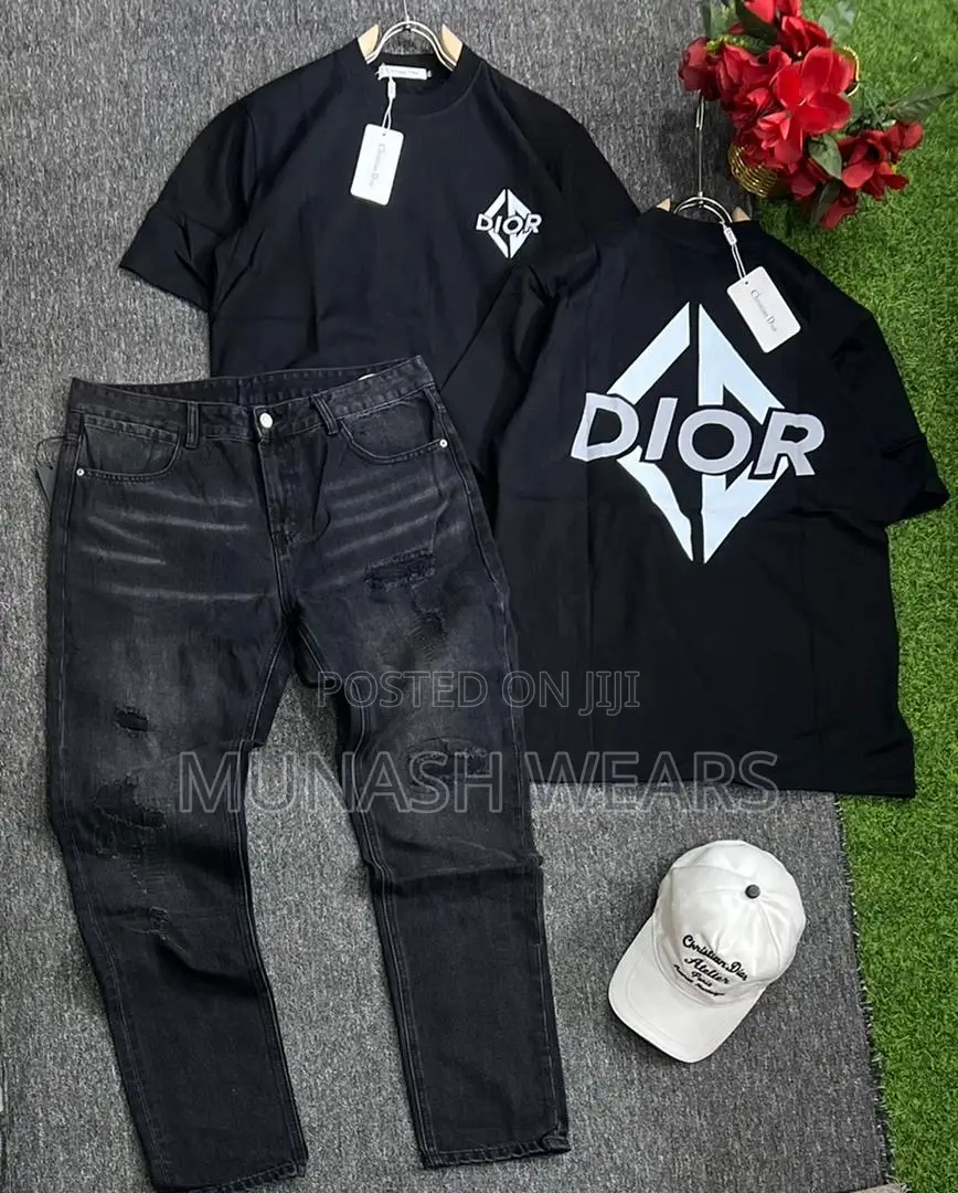 Luxury T-Shirt and Jean, Cap Excluded
