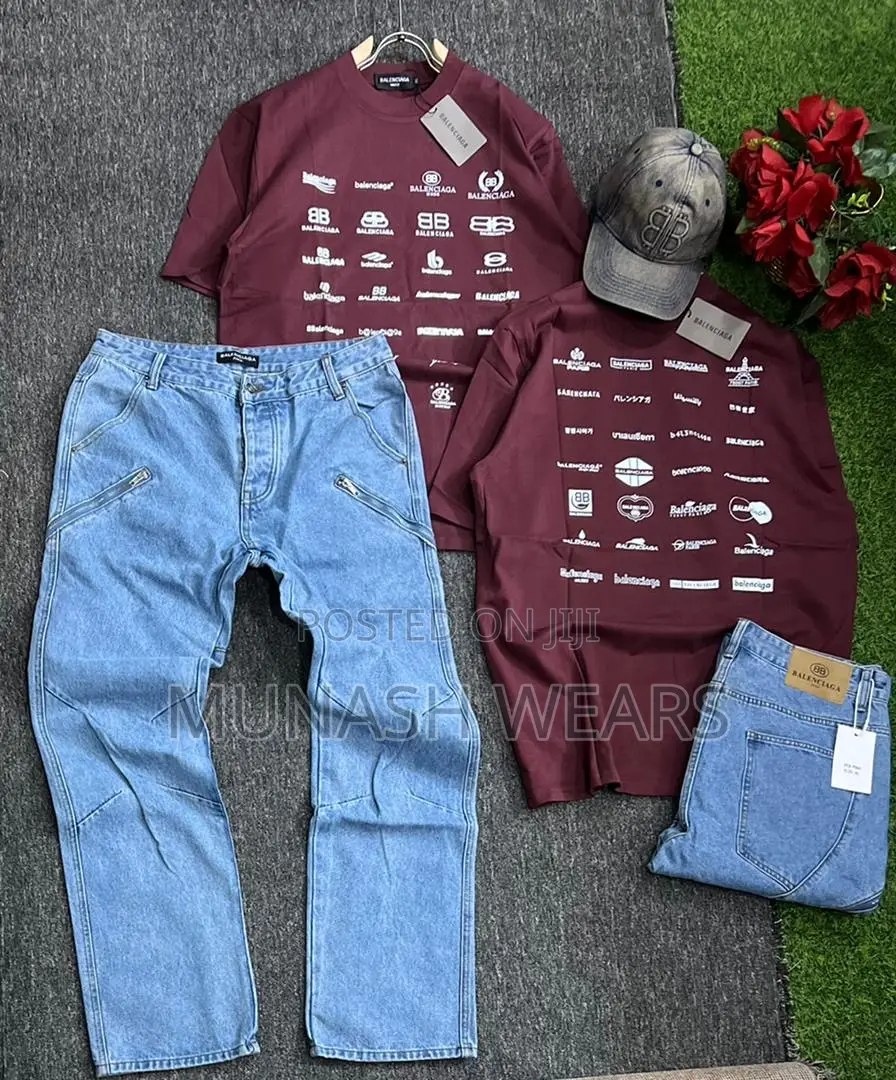 Luxury T-Shirt and Jean, Cap Excluded