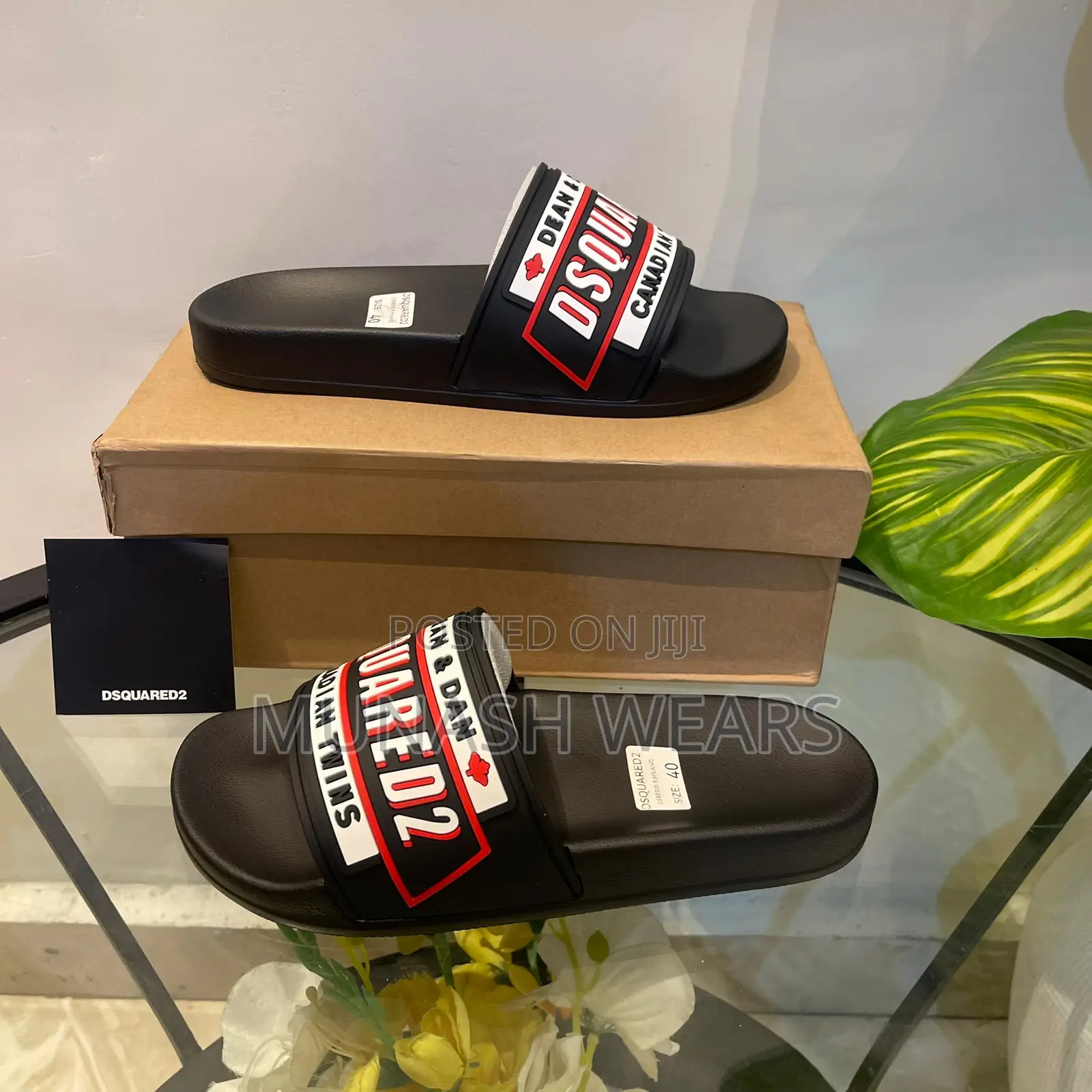 Original Dsquared Slide 40-46,Nationwide Delivery