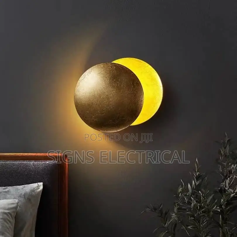 Moon Concept Solar Eclipse Wall Lamp