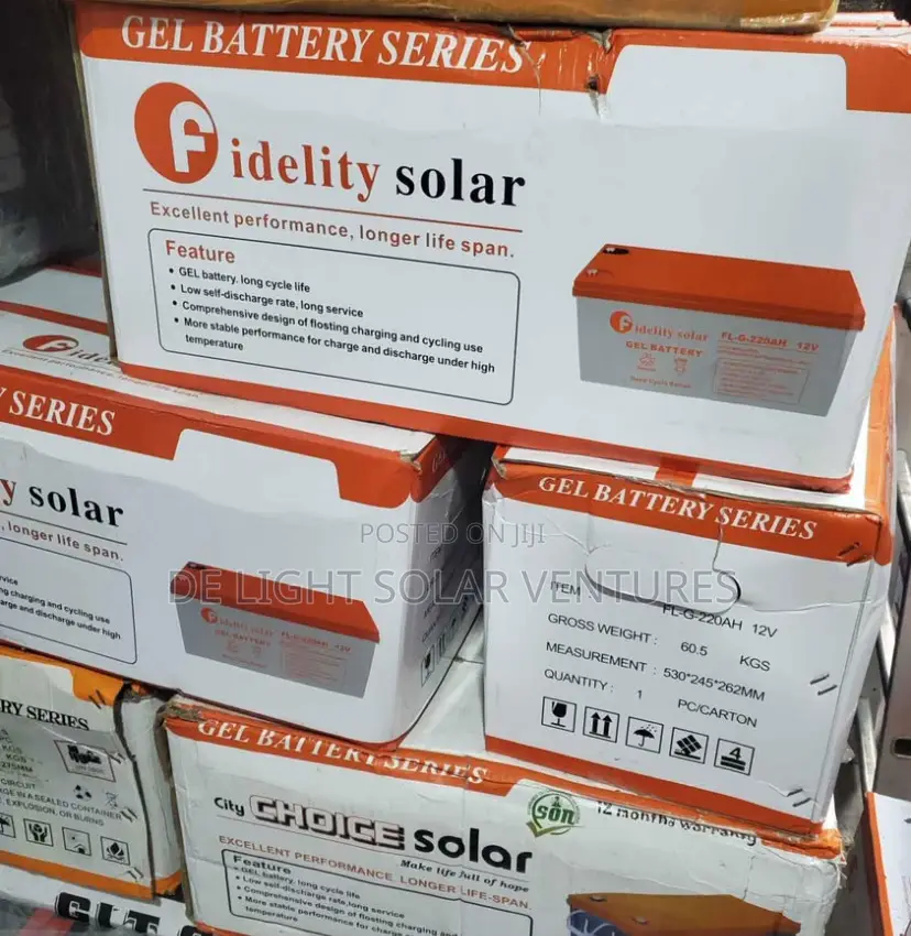 200ah 12V Felicity Solar Gel Battery