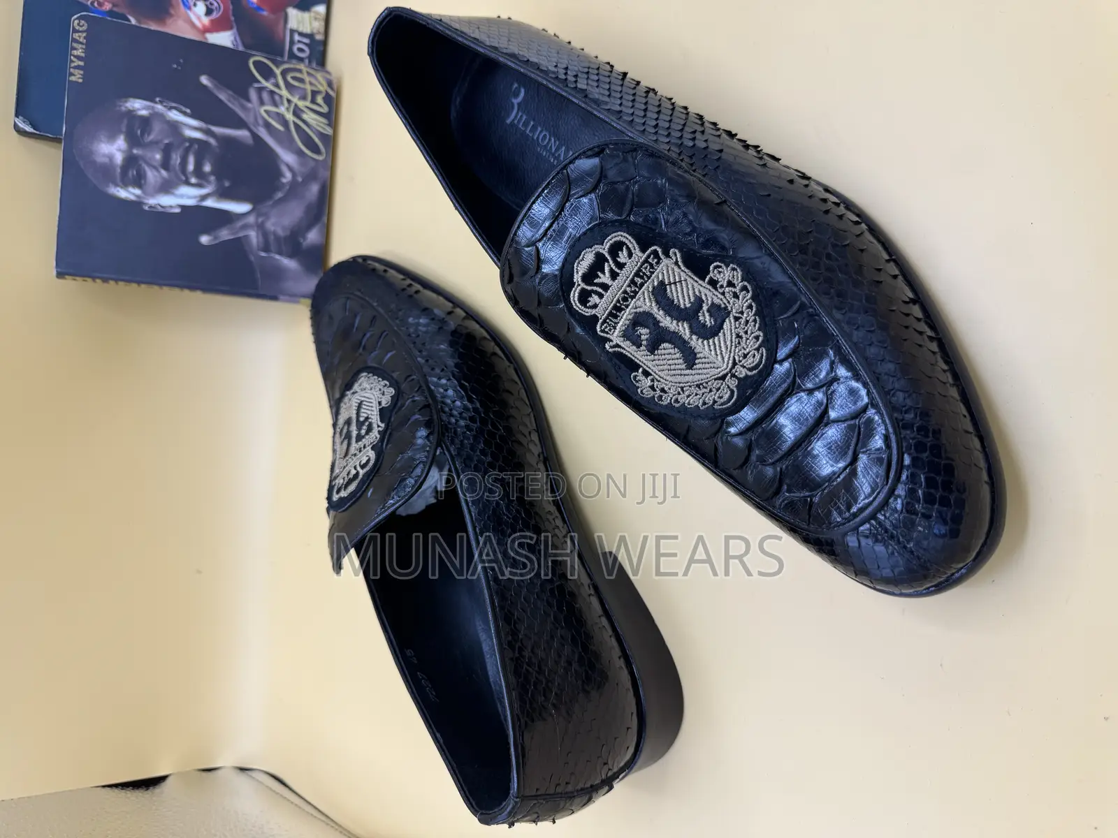 Pure Italian Animal Skin Billionaire Luxury Shoe 40-46