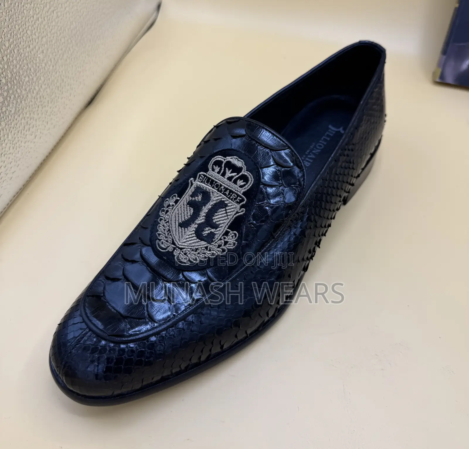 Pure Italian Animal Skin Billionaire Luxury Shoe 40-46