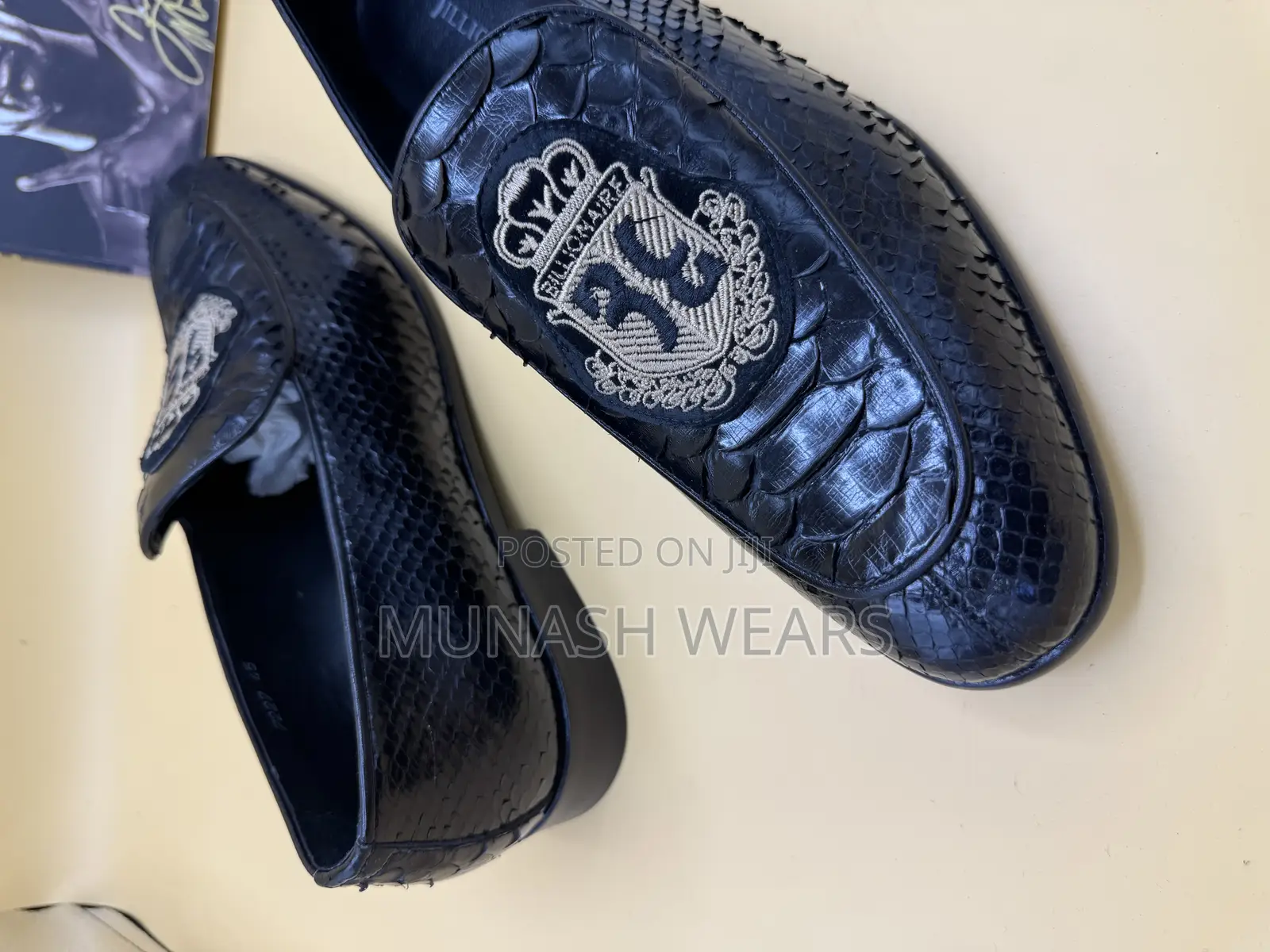 Pure Italian Animal Skin Billionaire Luxury Shoe 40-46