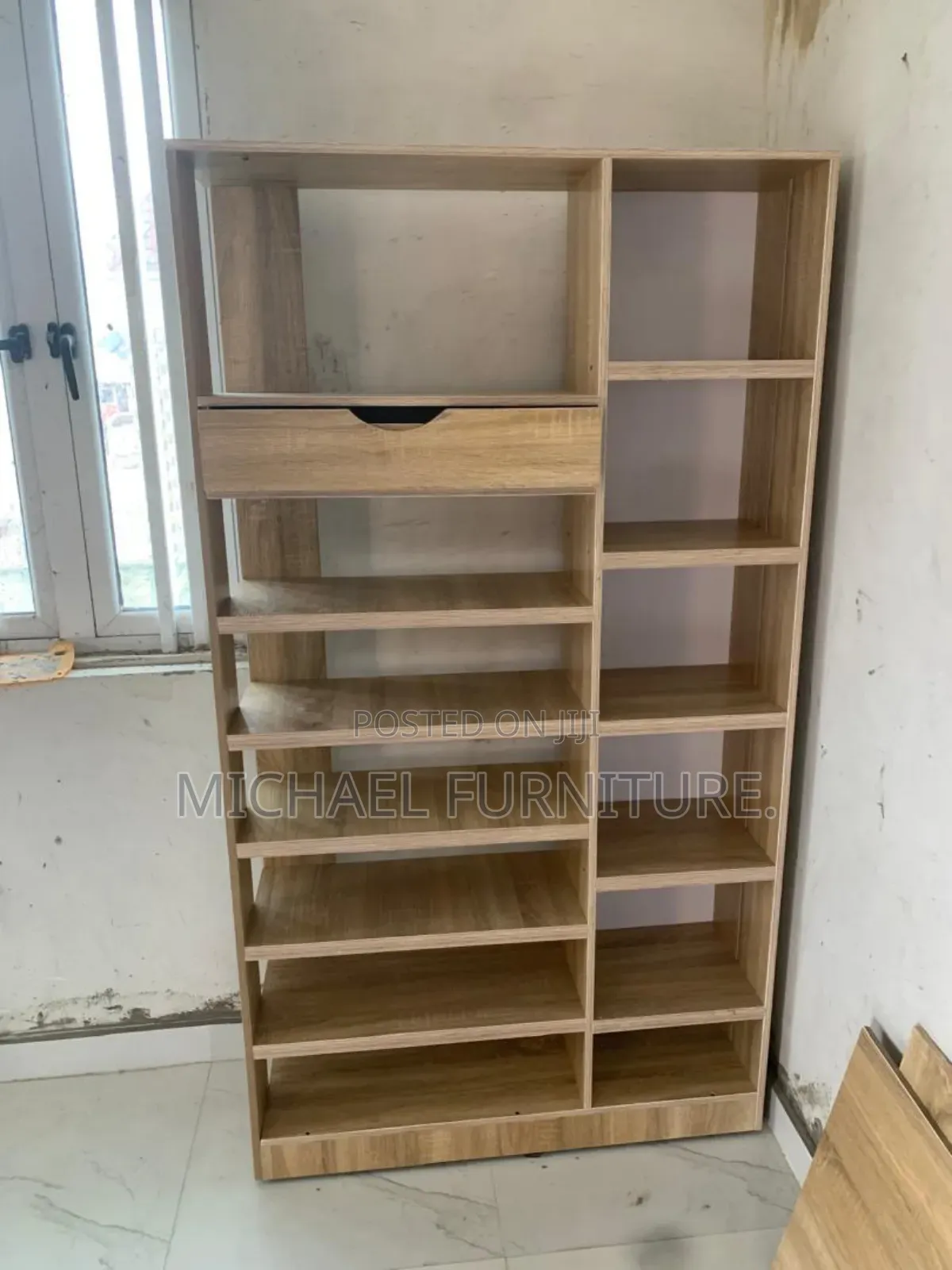 3 by 6 Shoe Rack With Drawer