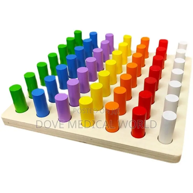 Wooden Peg Board