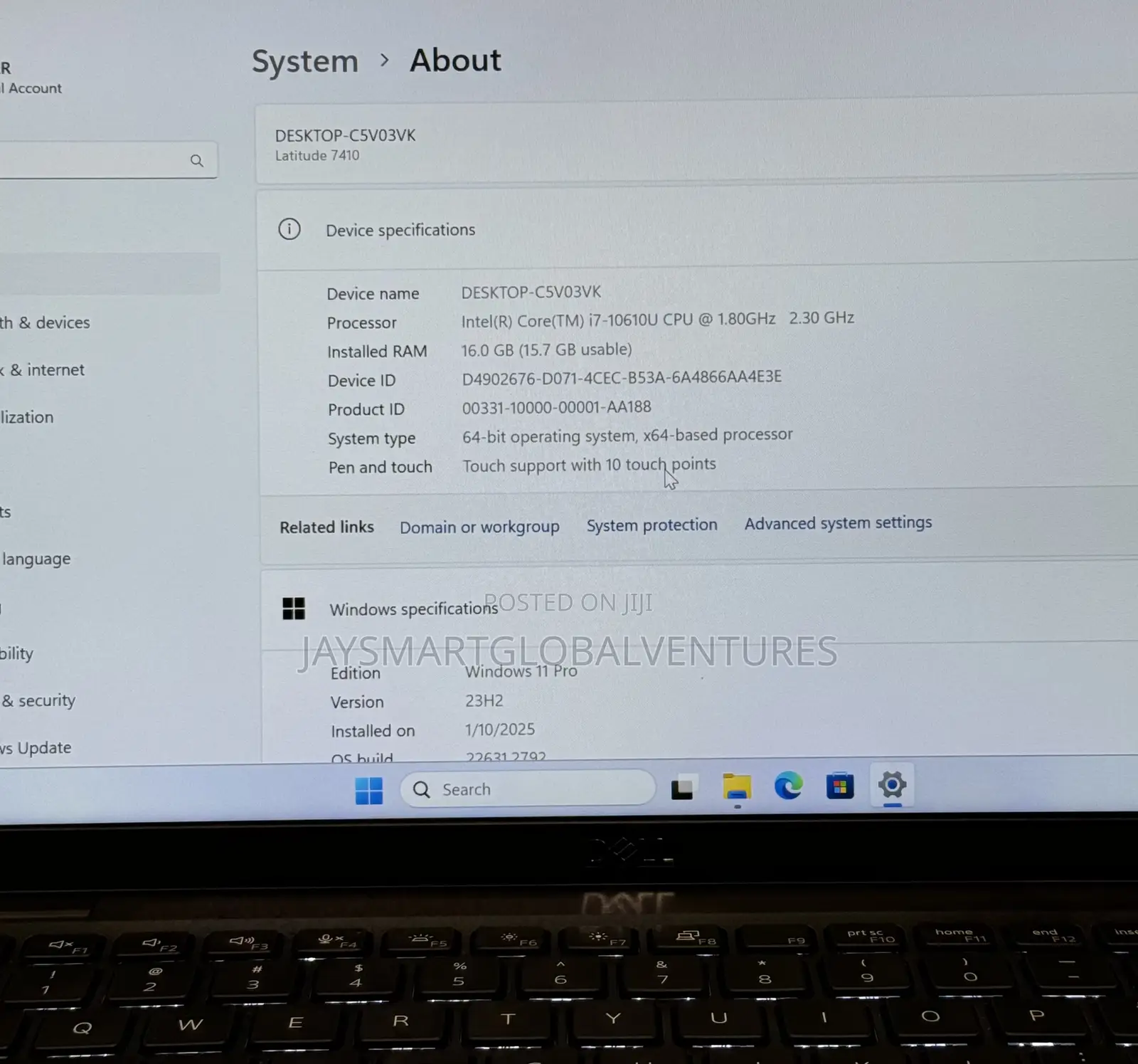 Laptop Dell Latitude 7410 16GB Intel Core i7 SSD 512GB