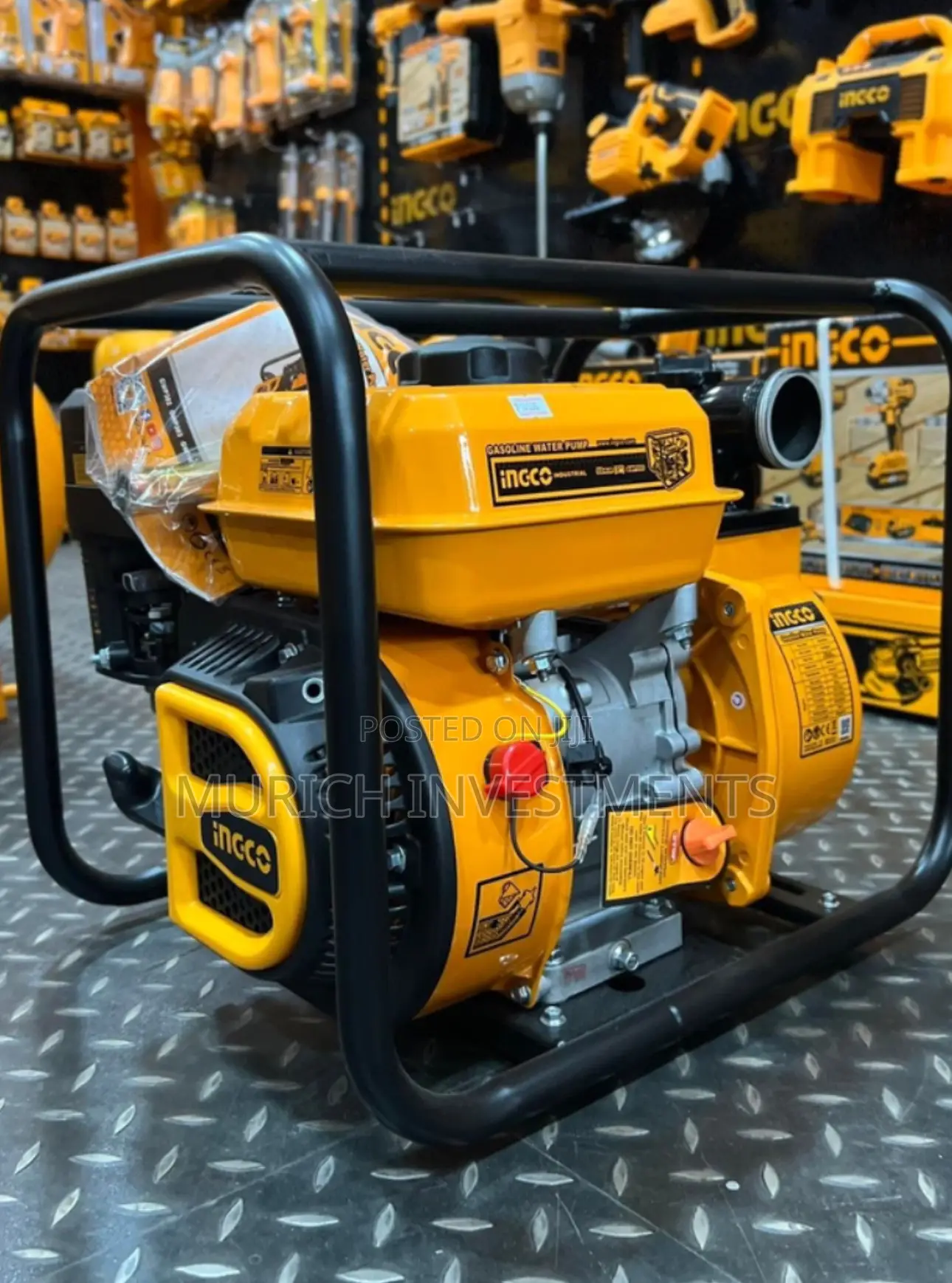 Ingco Gasoline Water Pump 3” 7HP