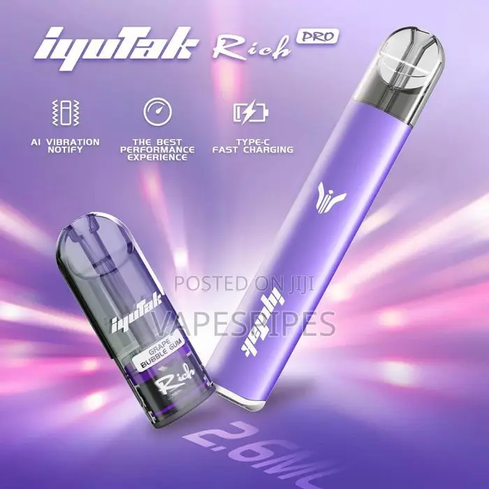 IYUTAK RICH PRO Close System Pod Rechargeable and Refillable