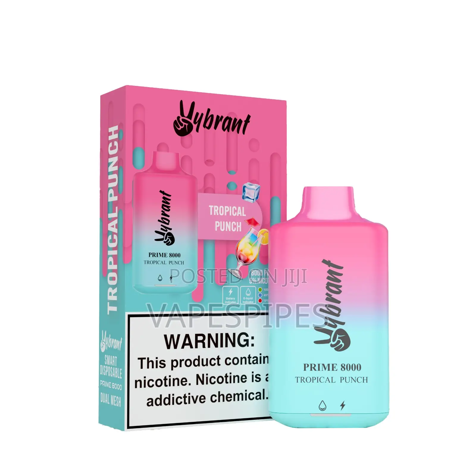 Vybrant 8000puff Vape