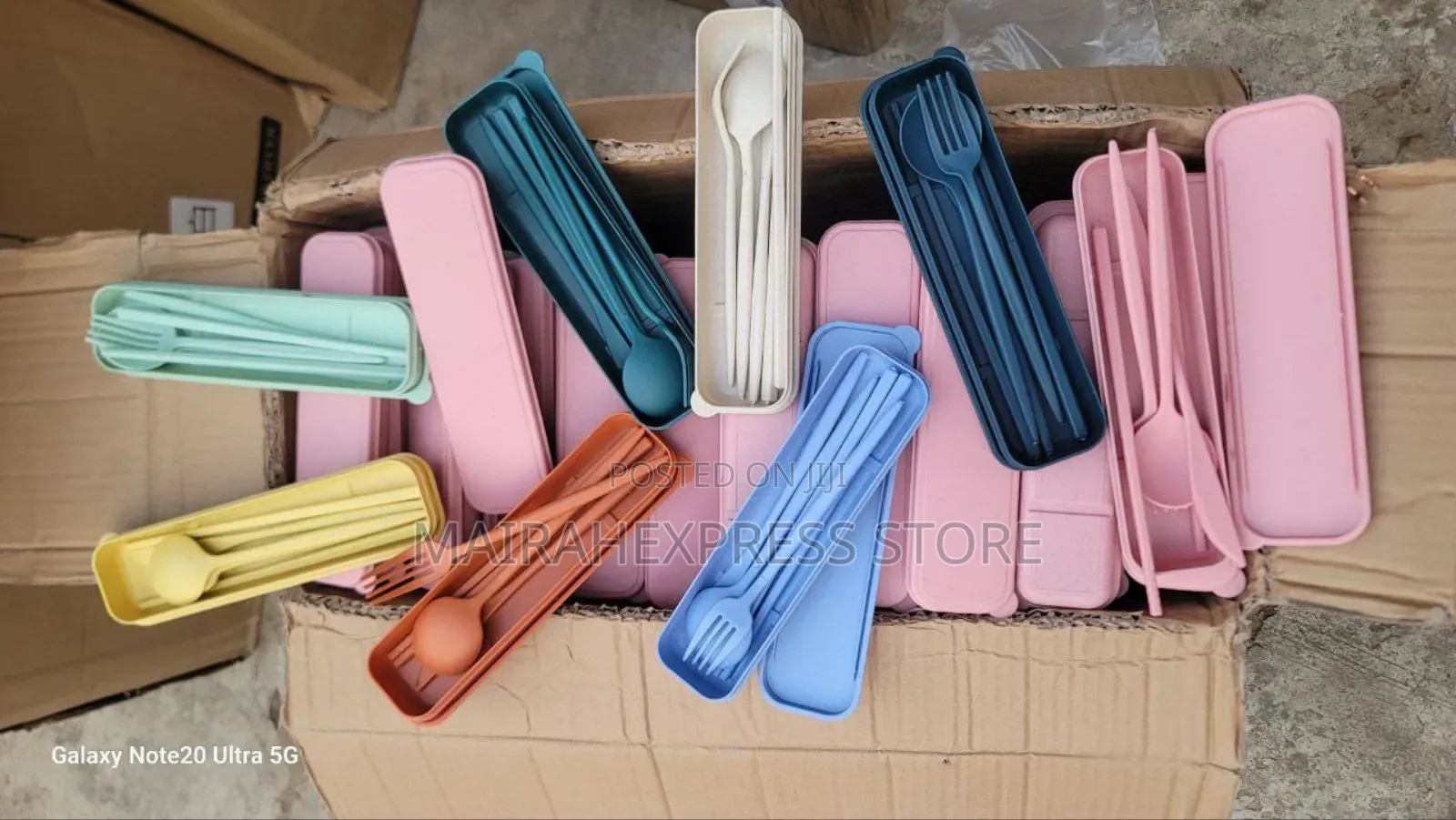 4pcs/Pack Thickened Reusable Cutlery Set