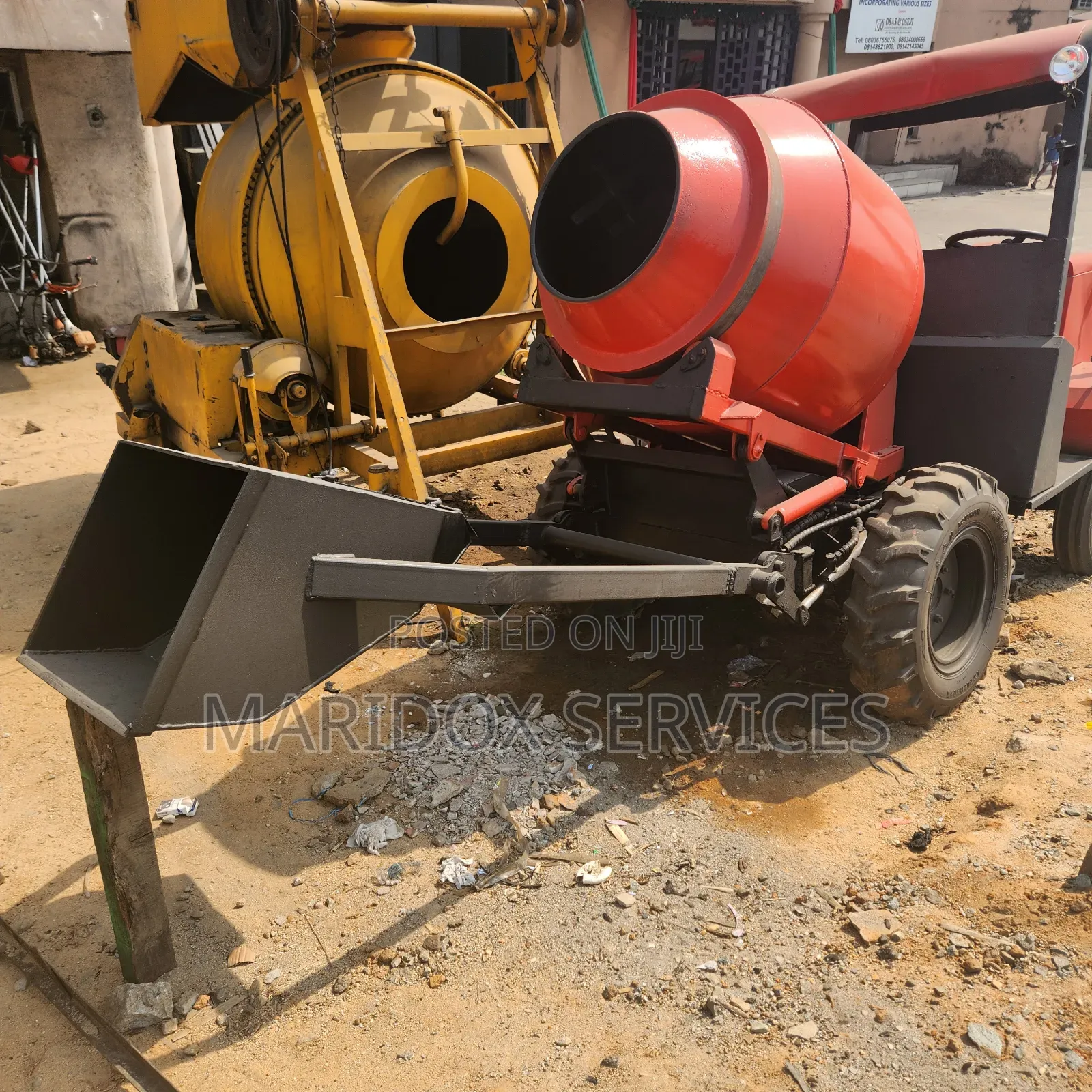 750l Concrete Mobile Mixer