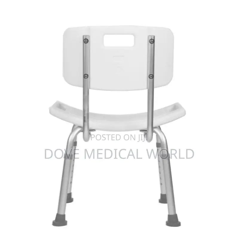 Shower Chair With Detachable Backrest