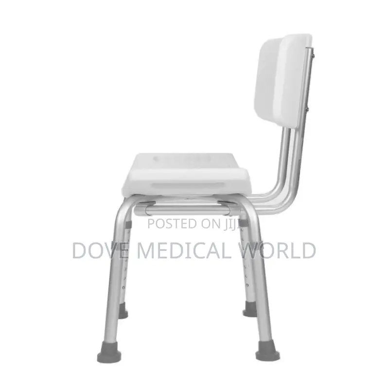 Shower Chair With Detachable Backrest