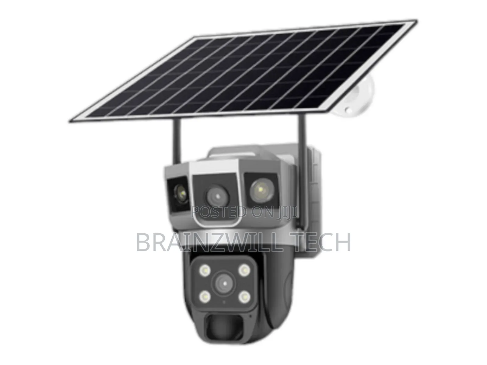 V380 4g Solar Dual Lens 3 Screen Camera