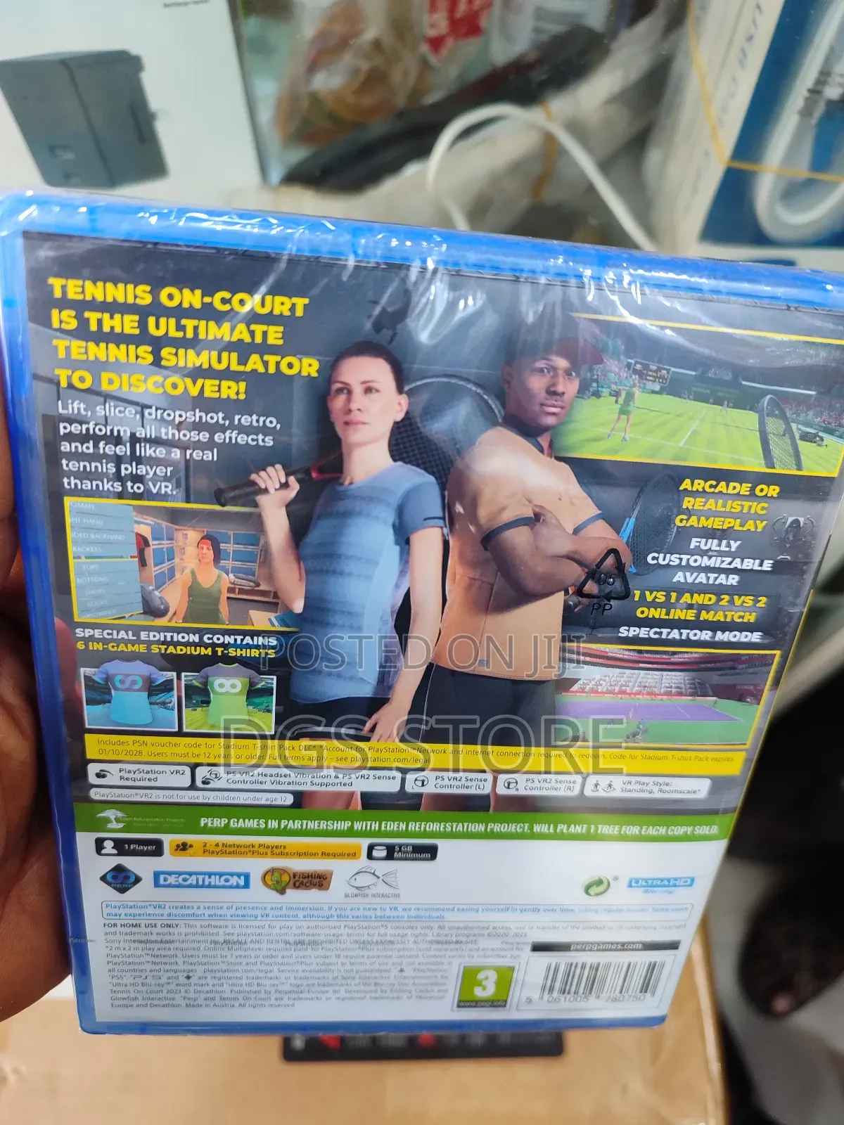 PS5 VR2 Required Tennis on Court Game