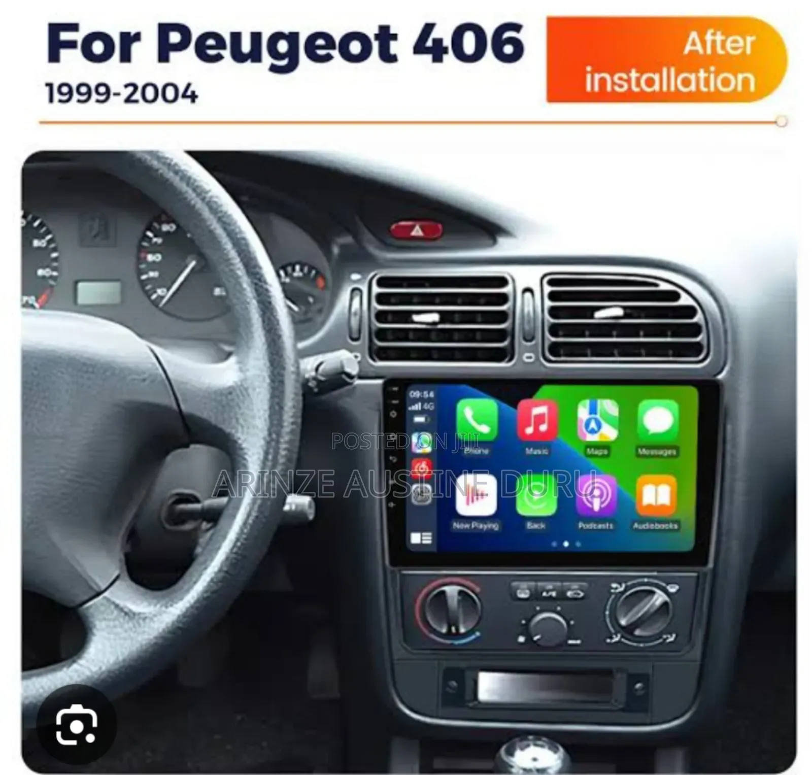 Android Touch Screen for Peugeot 406 1995~2005