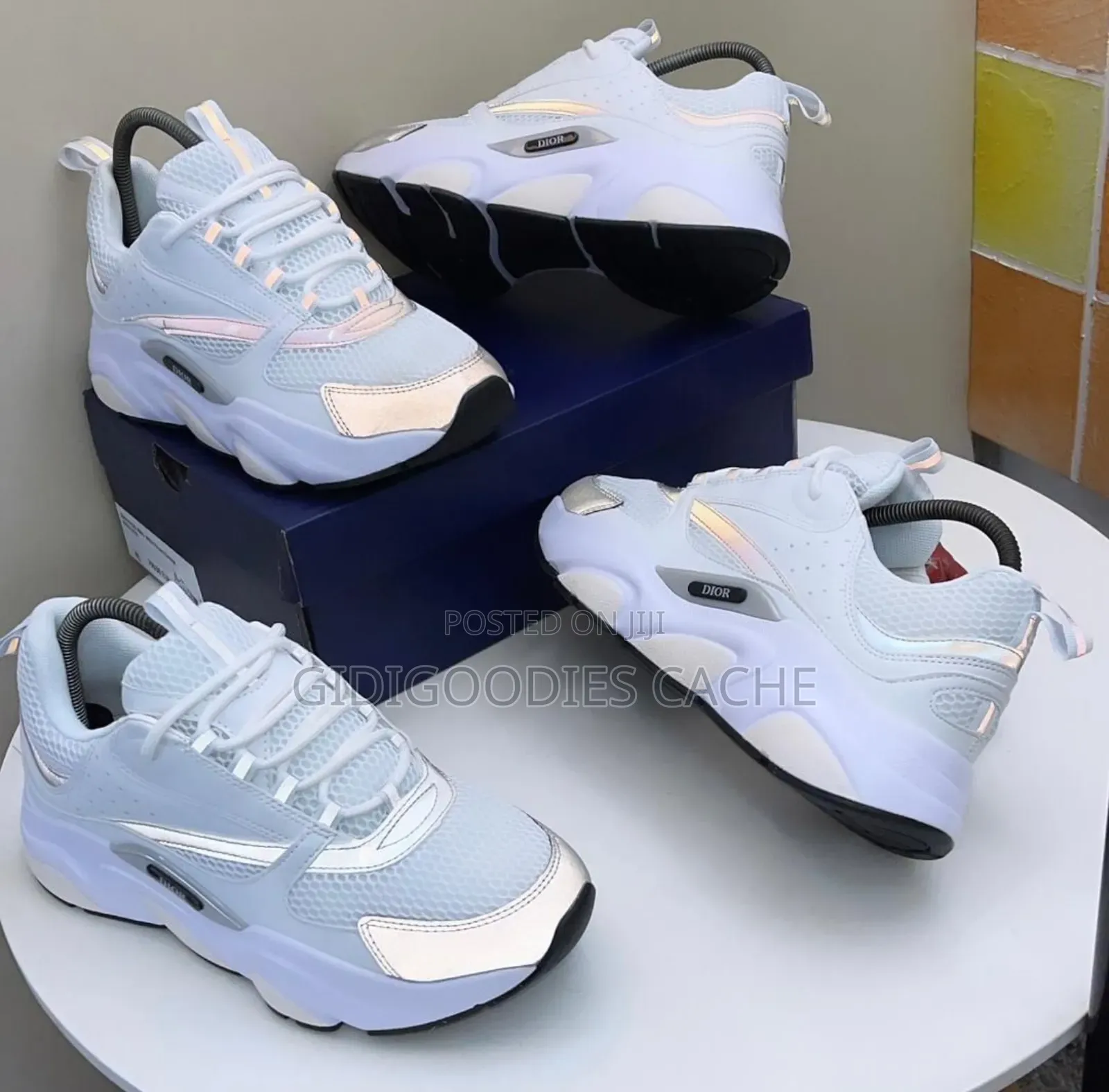 White Dior Sneakers