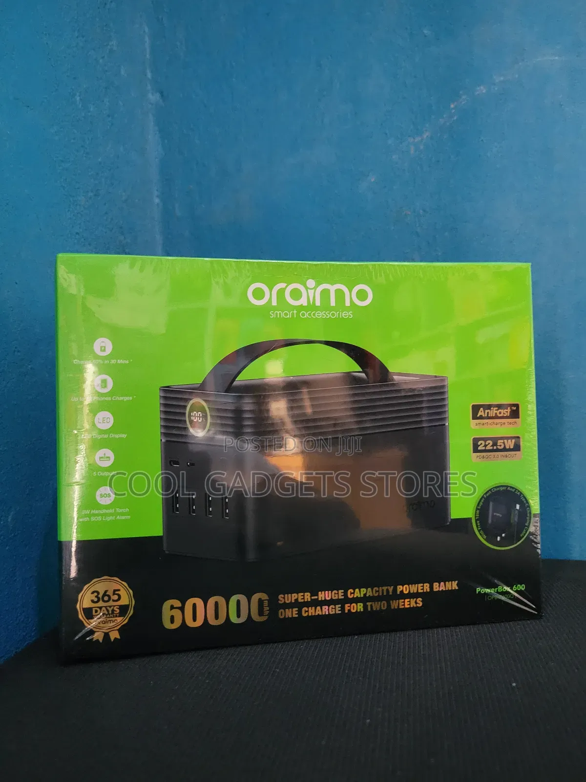 Oraimo 60000mah 22.5w Power Bank (Easybuy Available)
