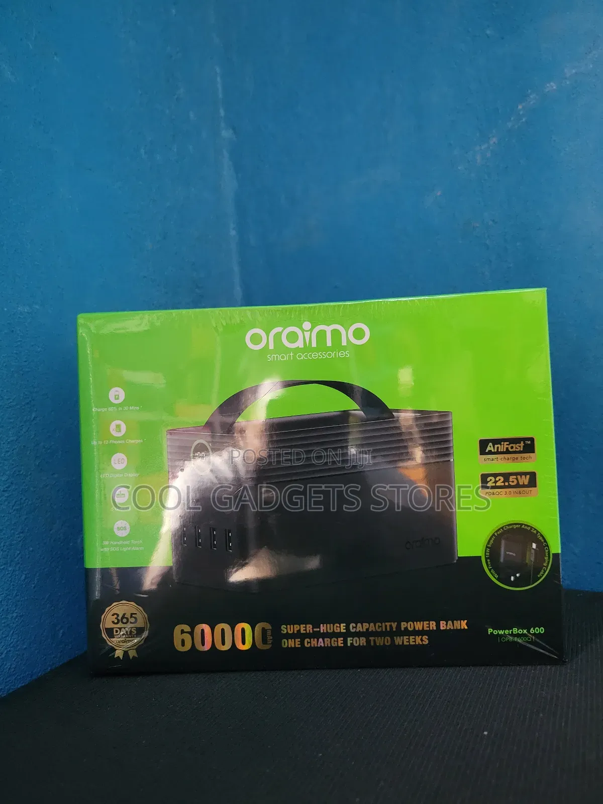 Oraimo 60000mah 22.5w Power Bank (Easybuy Available)
