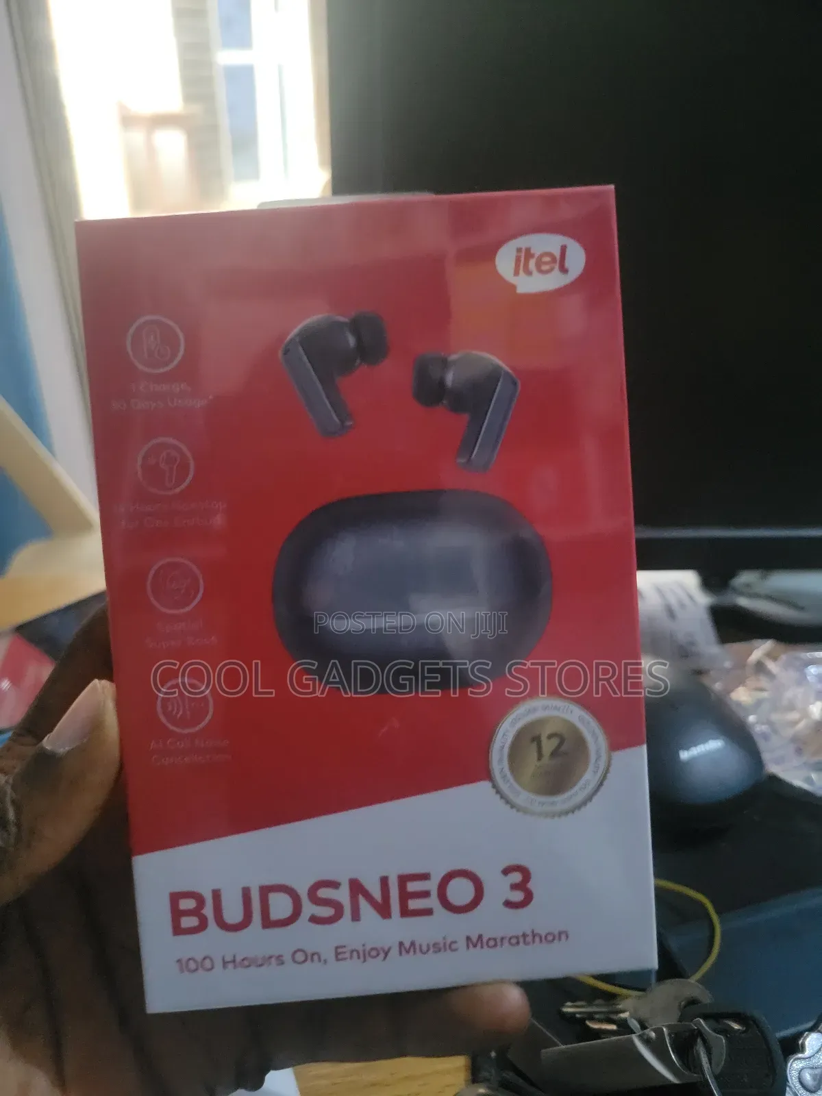 Itel Buds Neo 3 Super Bass Enc Bt 5.3 Earbuds - 100 Hours