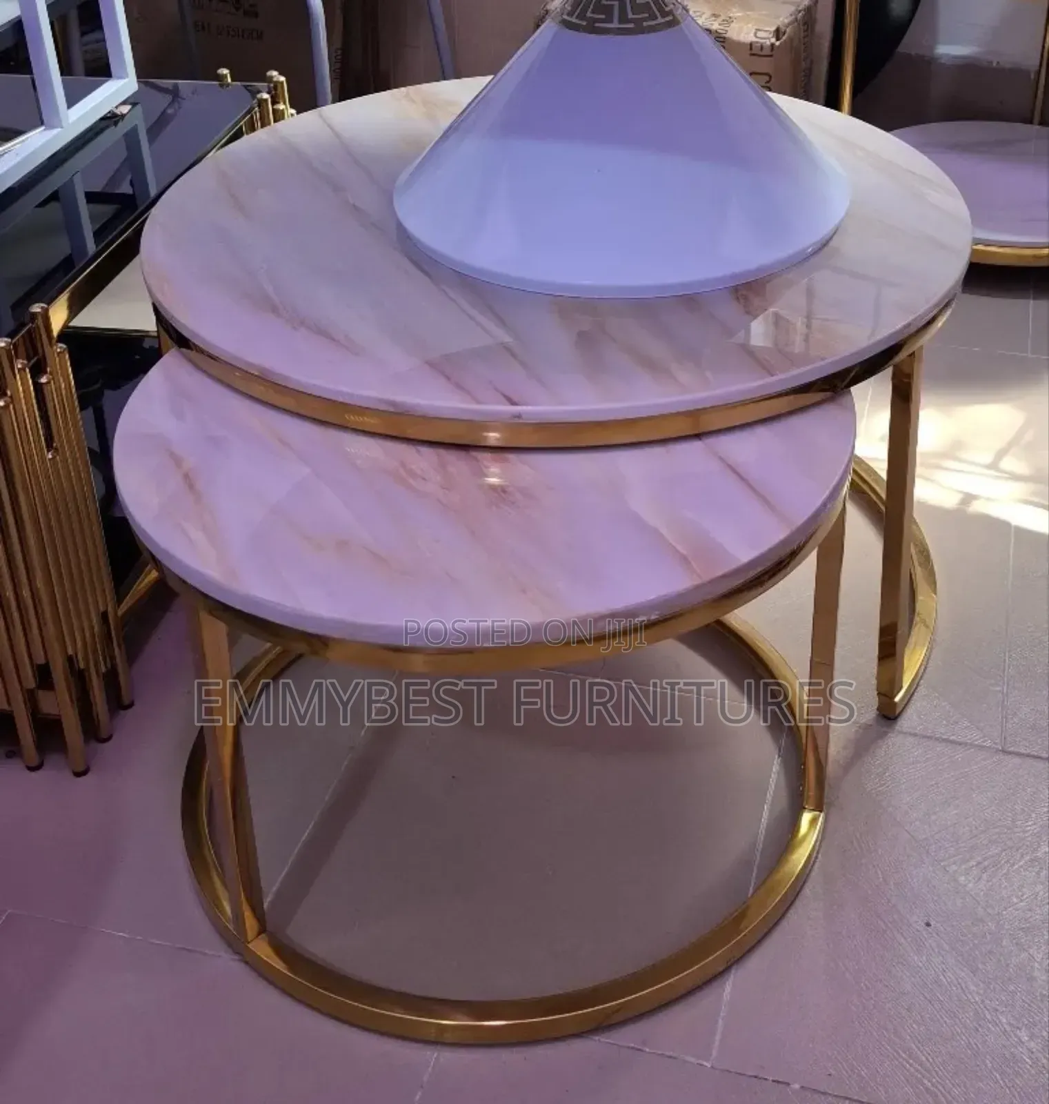 Classic Luxury Marble Center Tables