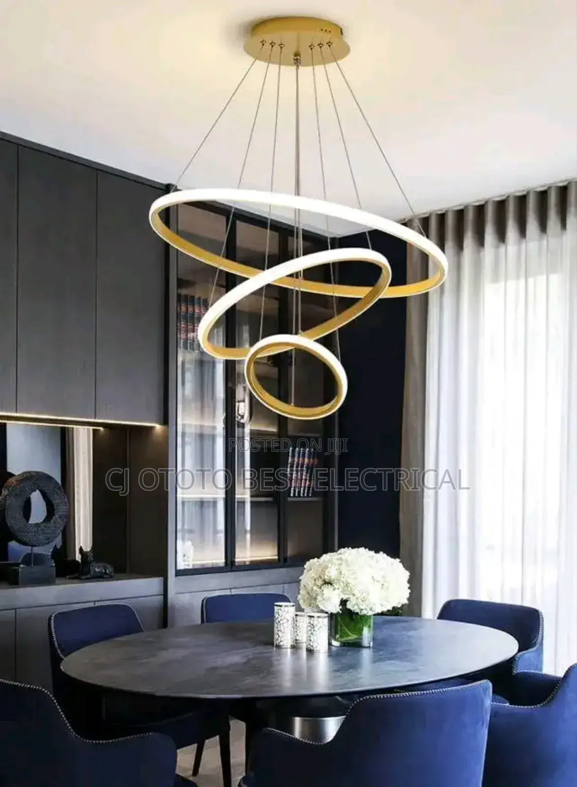 Simple Led Drop Light, Changing 3 Colors Warm White White