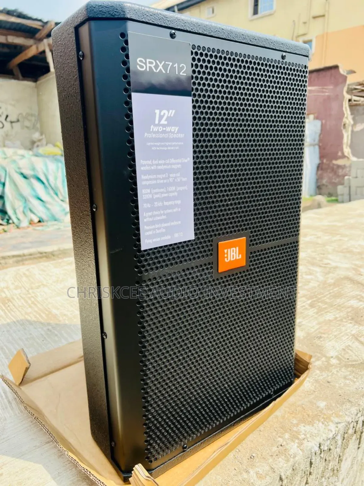JBL Pro 712 12" Hanging Speaker -Pair