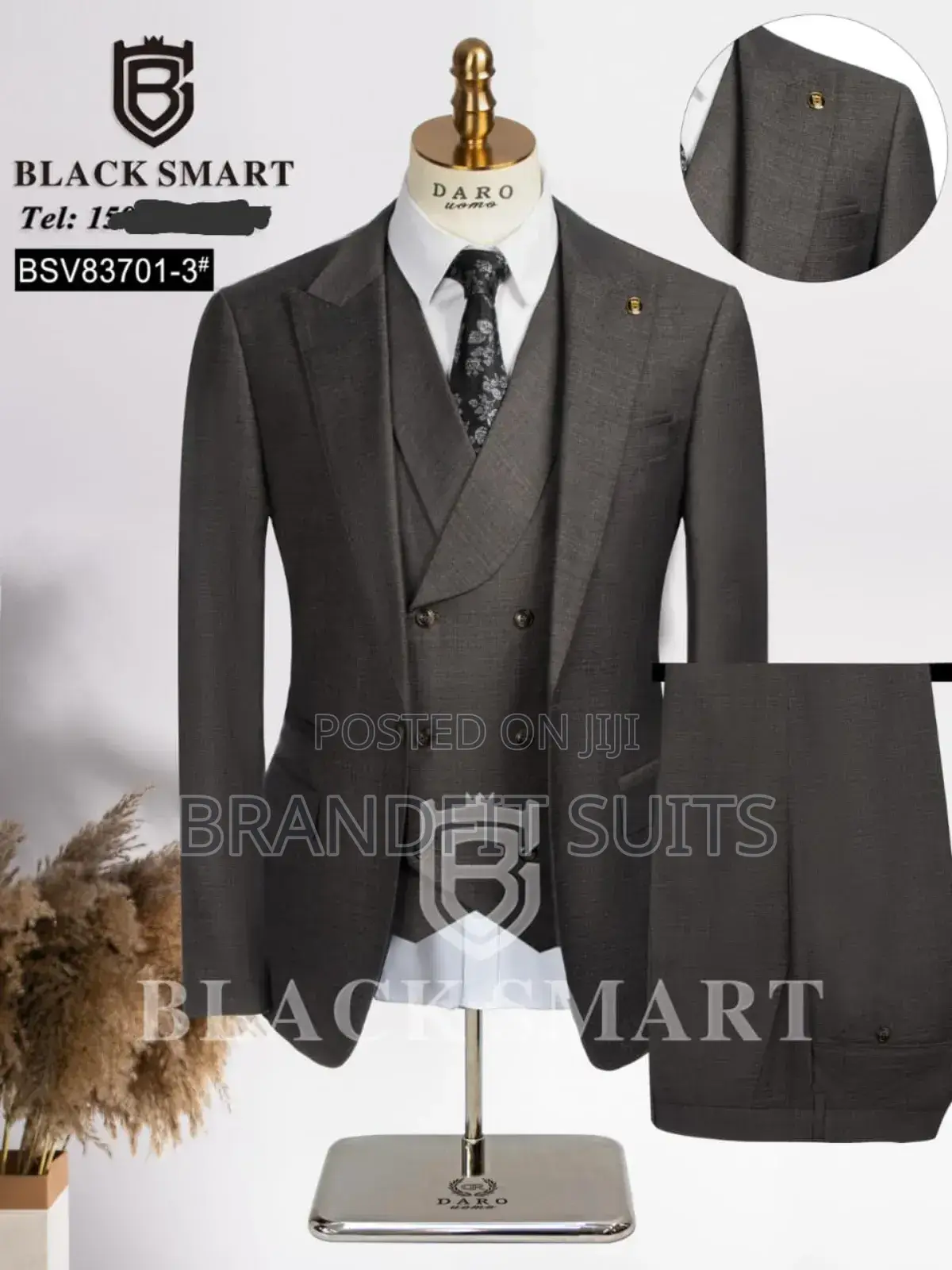 Quality Mens Wedding/Office Three Pieces Turkish Suits