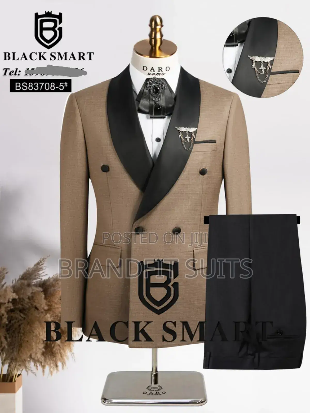 Brandfit Men's Turkish Ceremonial Double Breasted Suits.