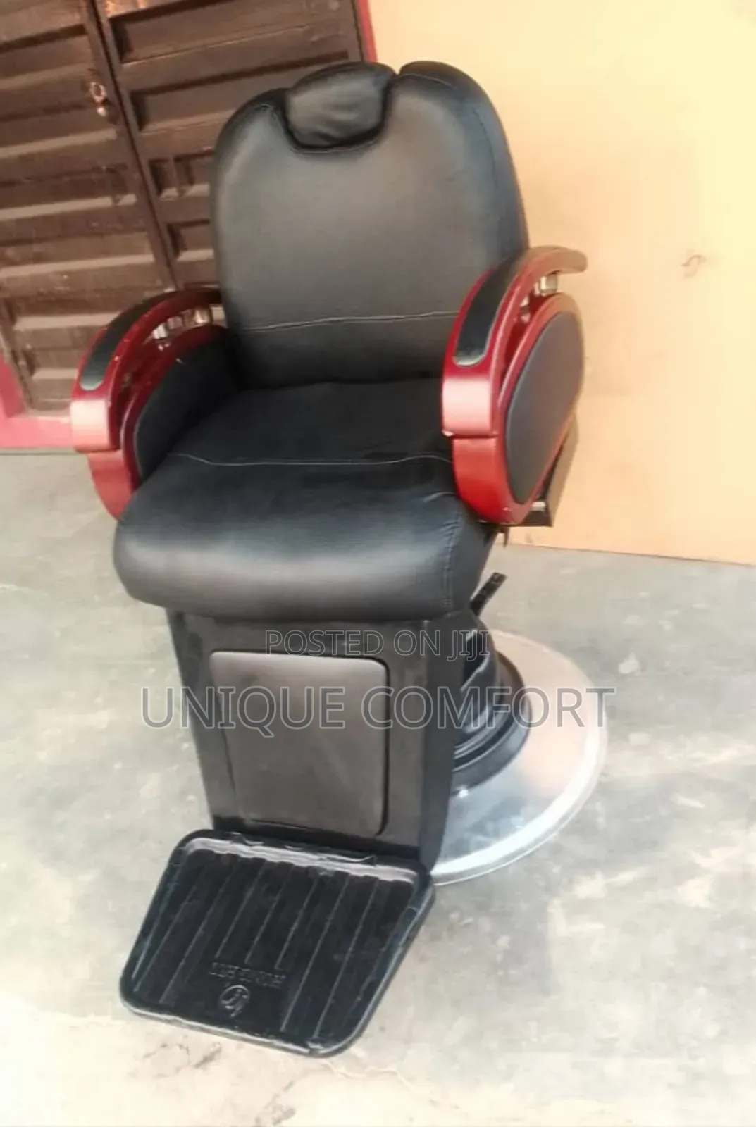 Imported Executive Salon Full Padded Recliner Barber Chair