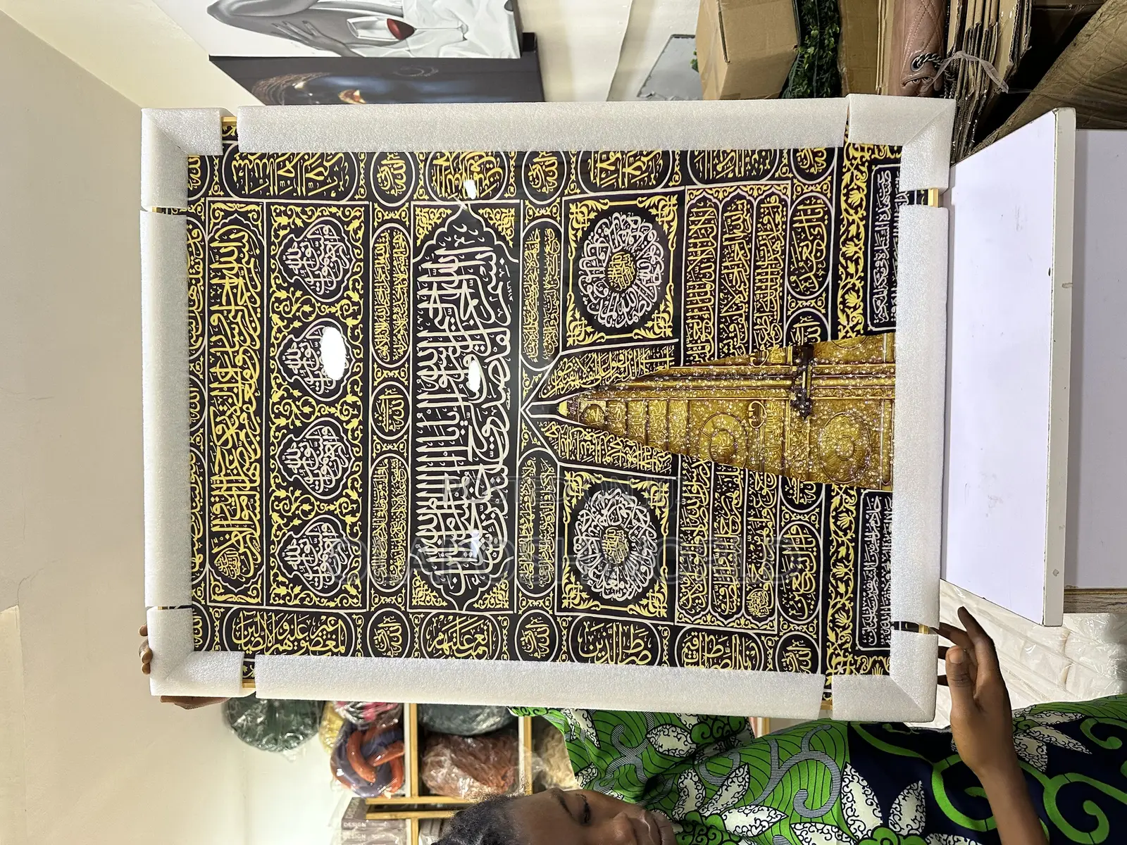 Arabic 60*80cm Acrylic Stoned Art