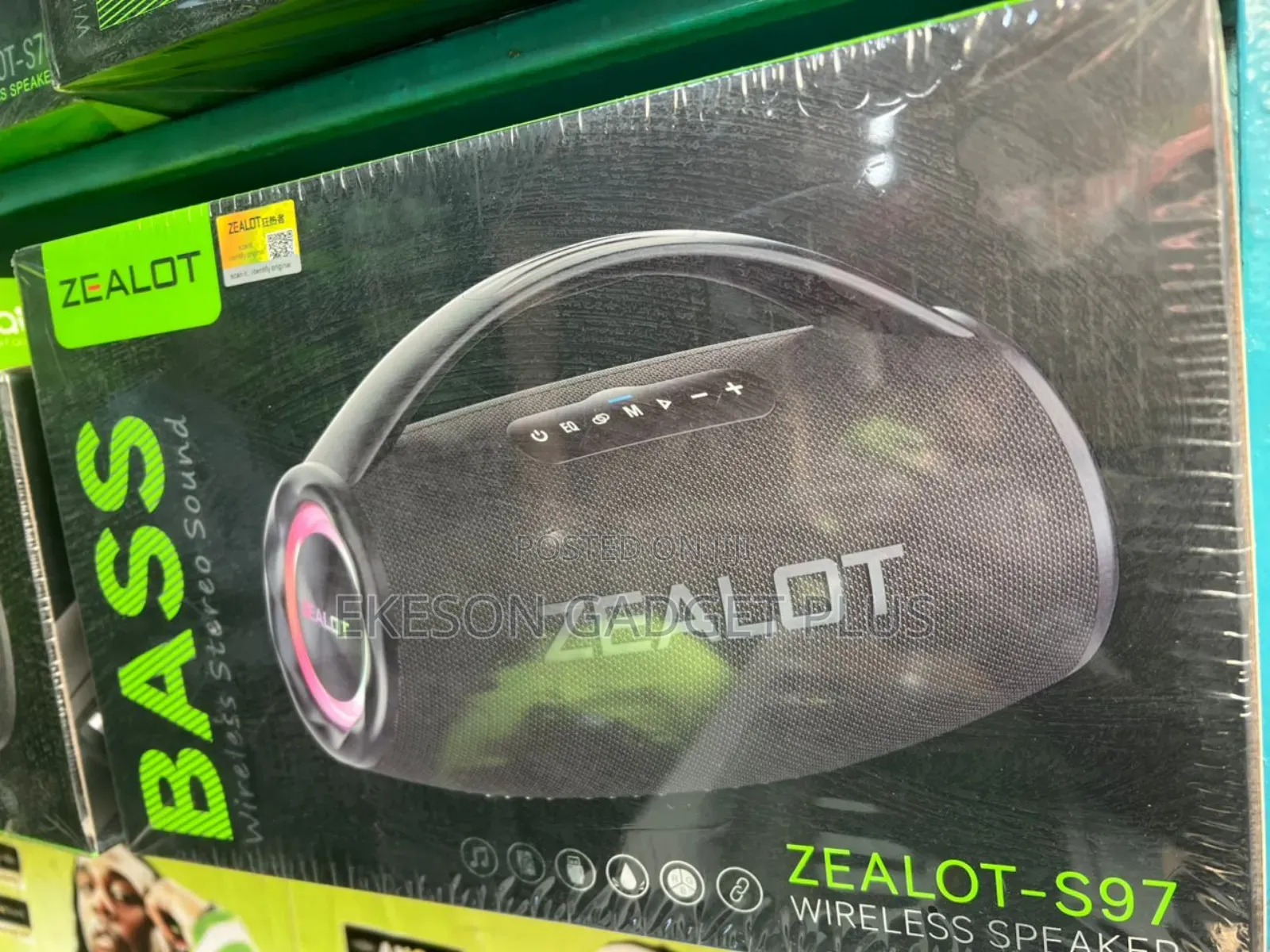 Original Zealot Speakers Available as Seen