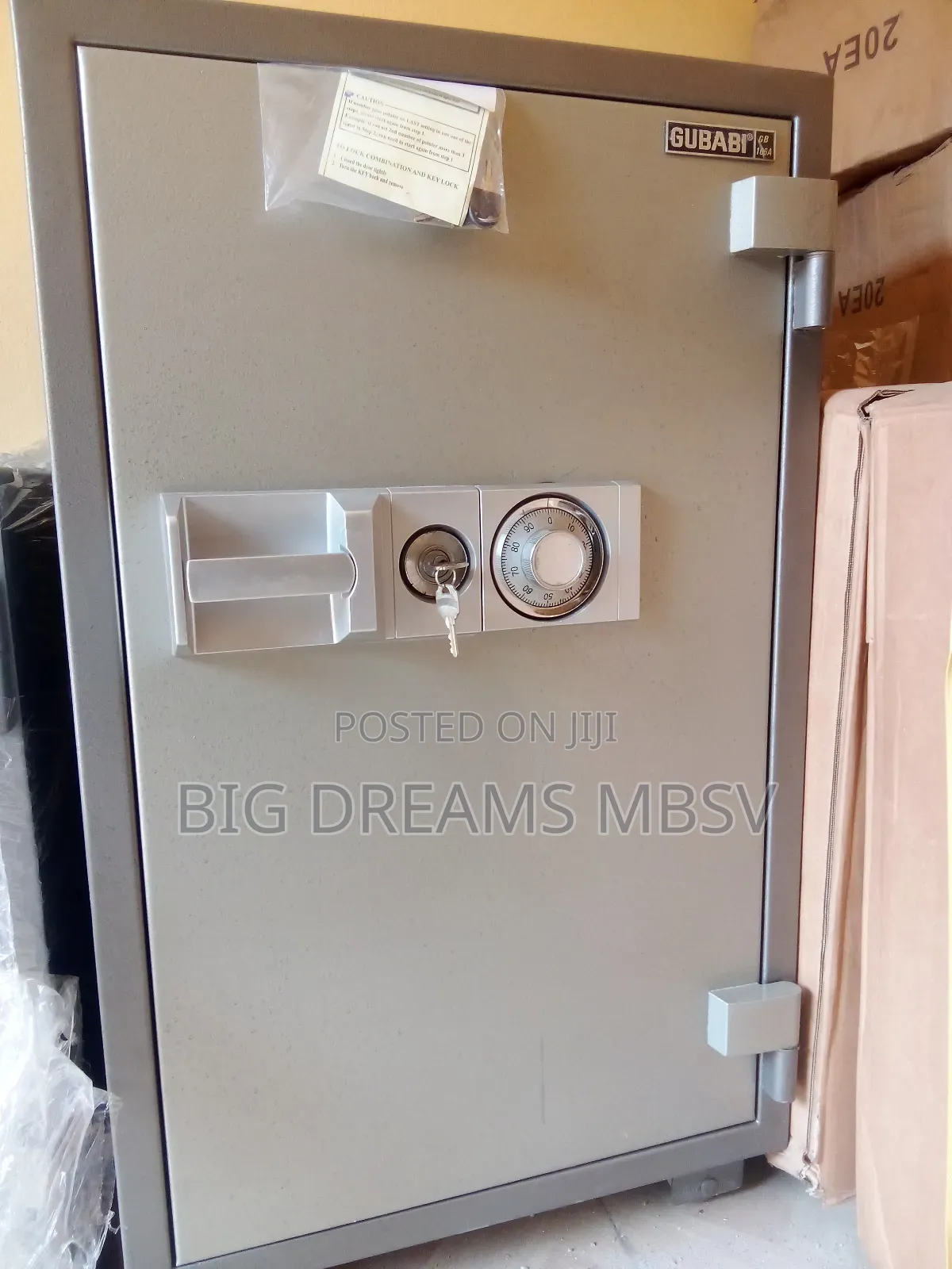 106 A Manual Gubabi Fireproof Safe