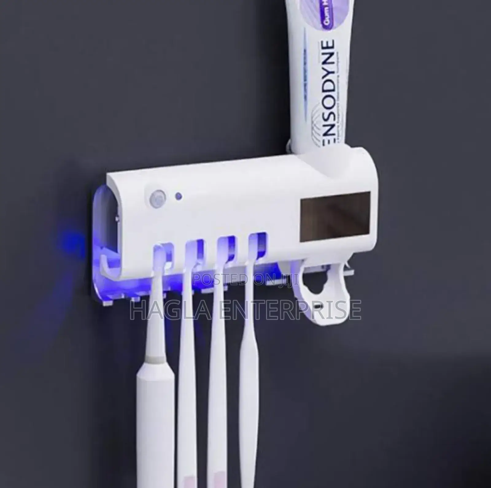 Light Tooth Brush Sterilizer Holder and Cleaner