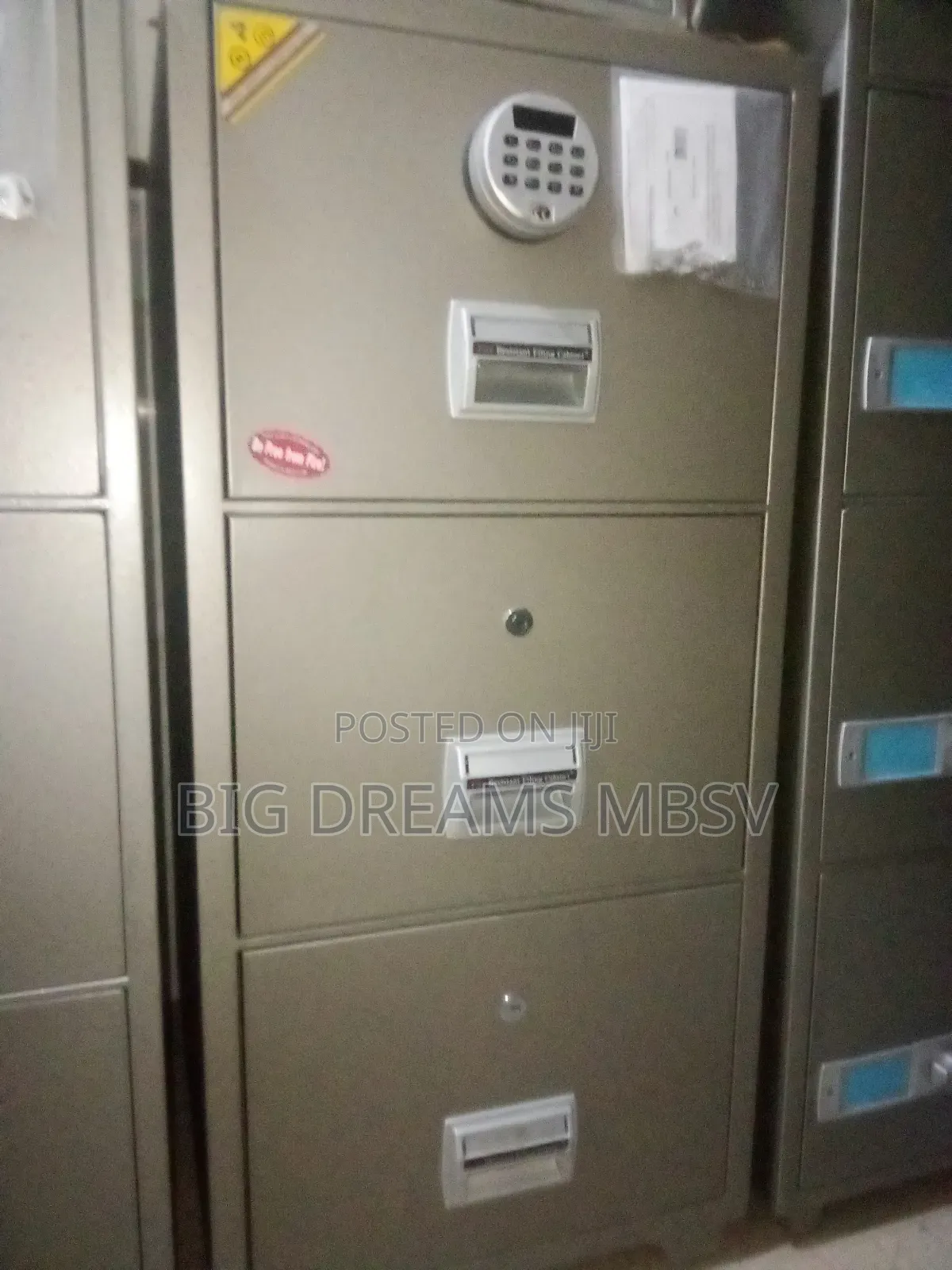 Digital 3 Drawer Cabinet Booil