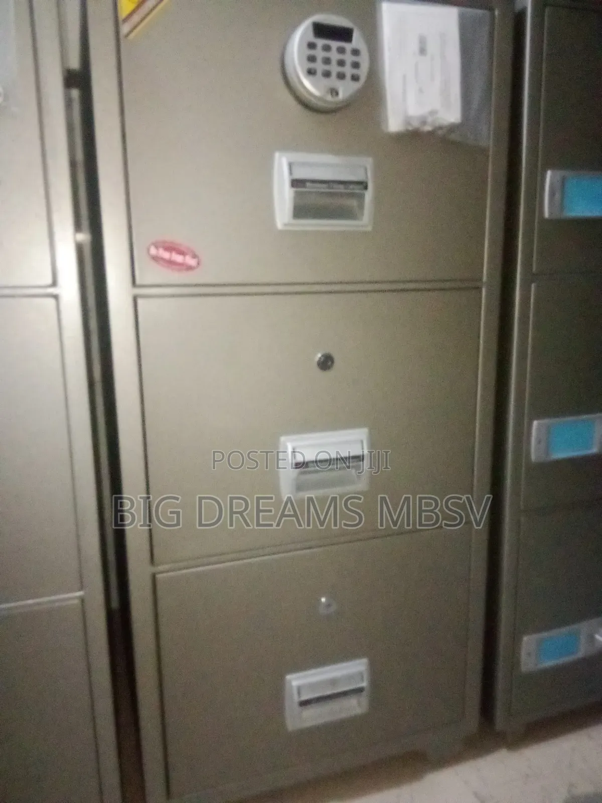Digital 3 Drawer Cabinet Booil
