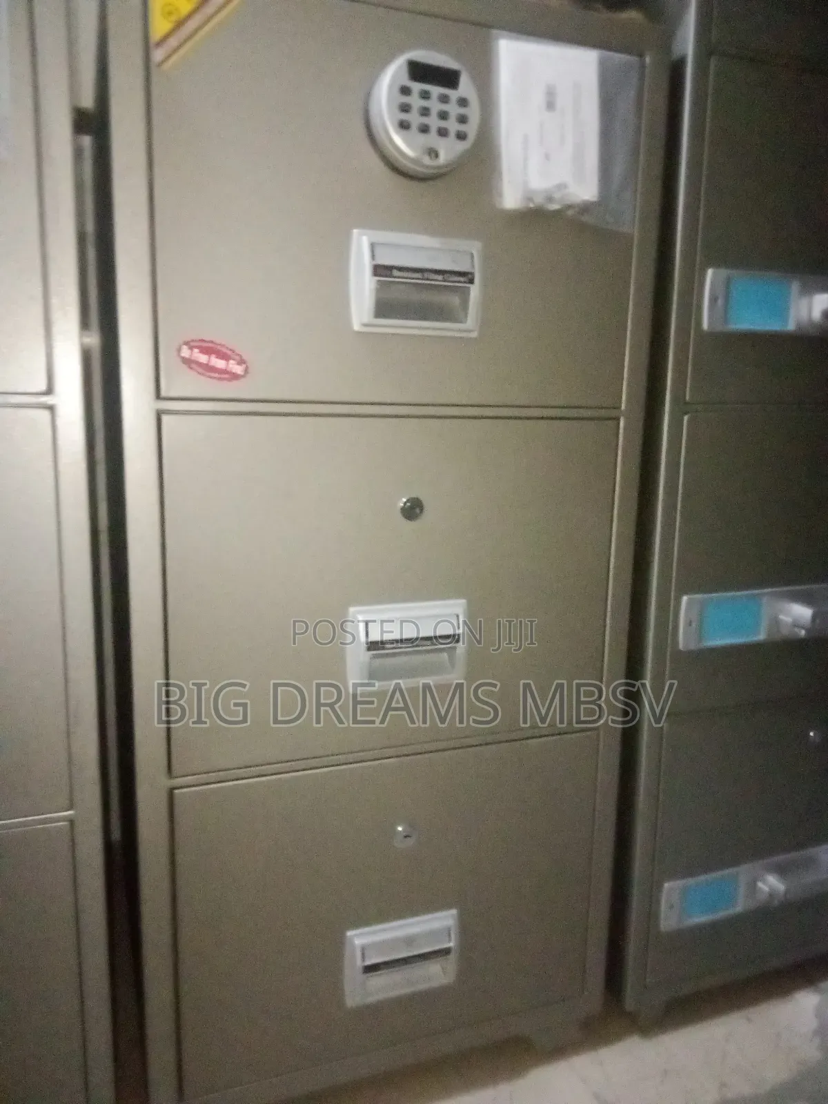 Digital 3 Drawer Cabinet Booil
