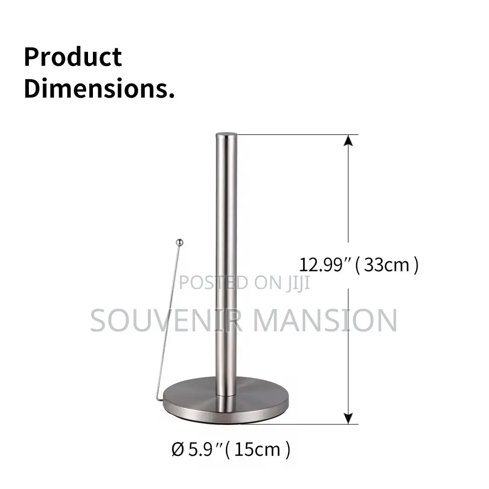 Stainless Steel Tissue Holder With Arm Rest