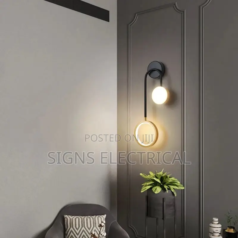 Led Minimalist Bedroom Bedside Wall Lamp