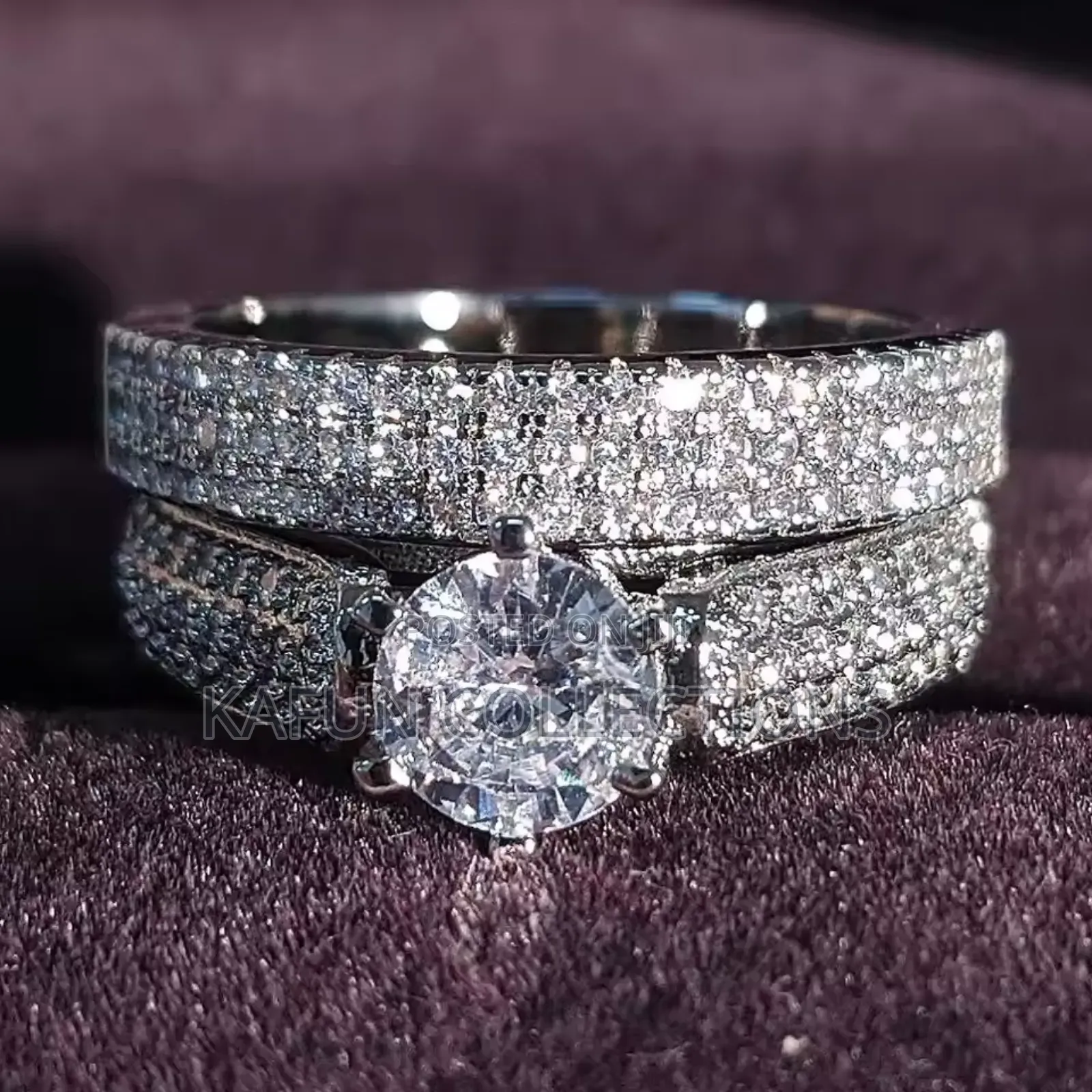 High Quality Zirconia Female Wedding Rings