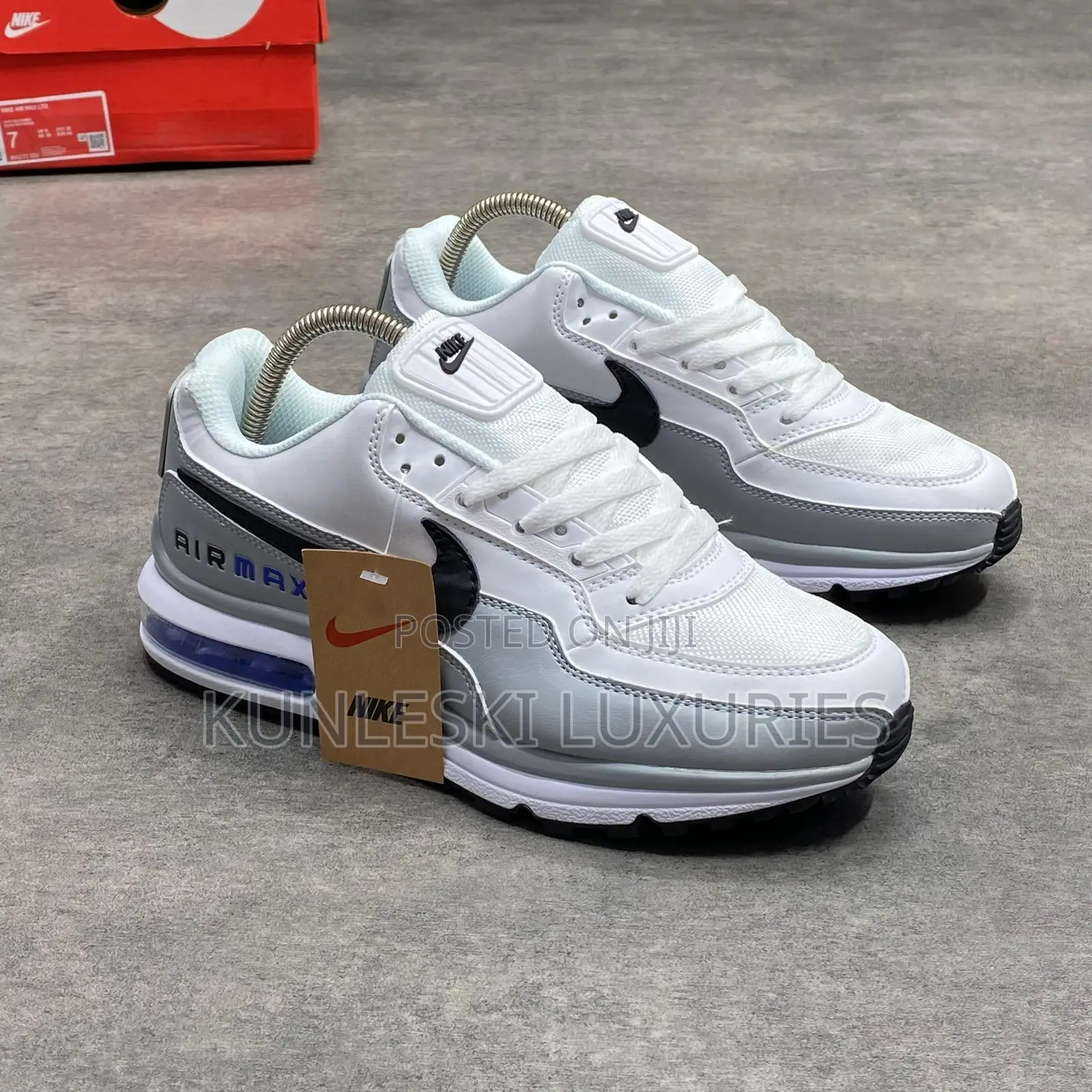 Original Nike Air Max LTD 3 Light Smoke Grey Racer Sneakers